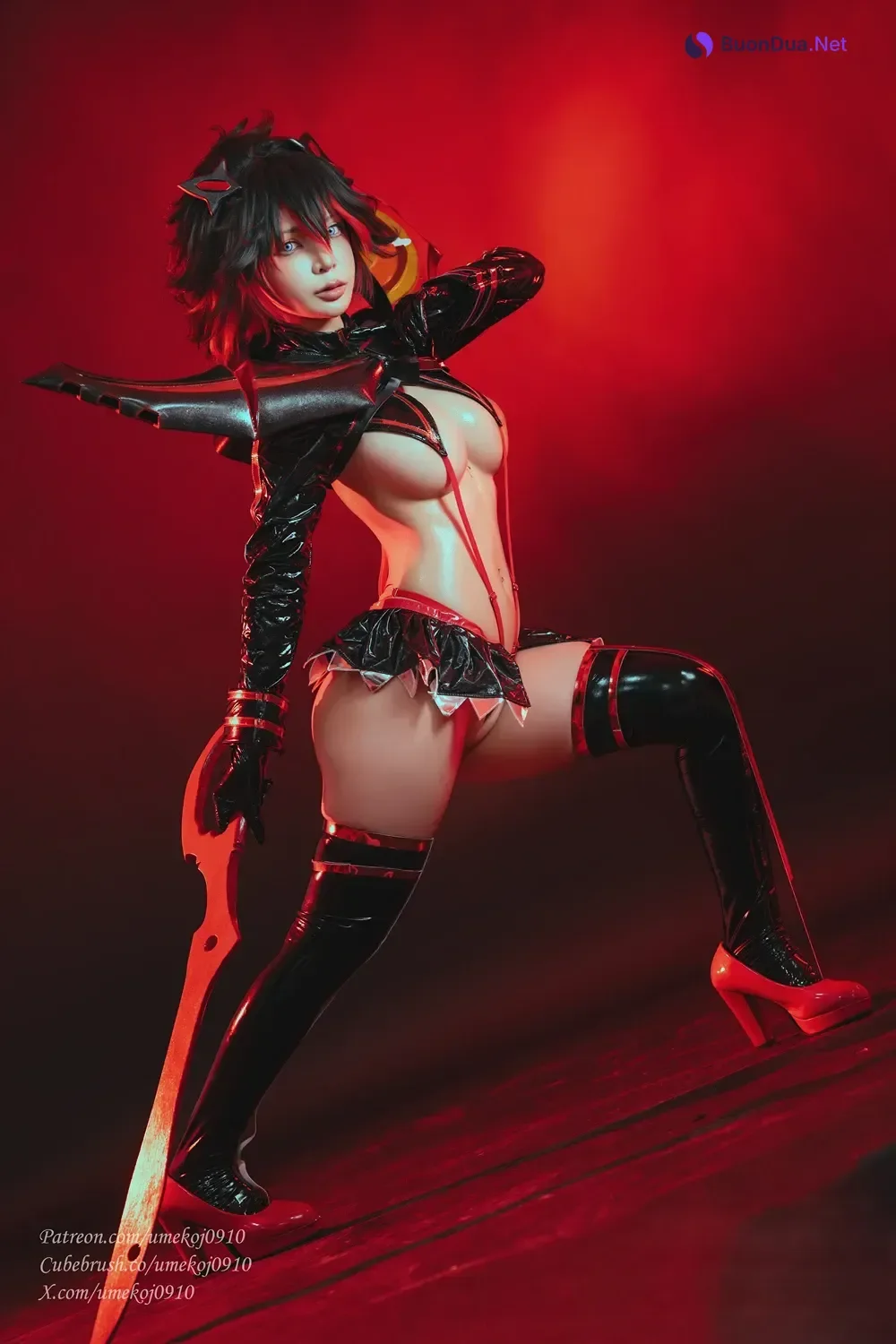 Cosplay Umeko.J – Ryuko Matoi Kamui Senketsu Ver. 「Kill la Kill」 - Photo 7