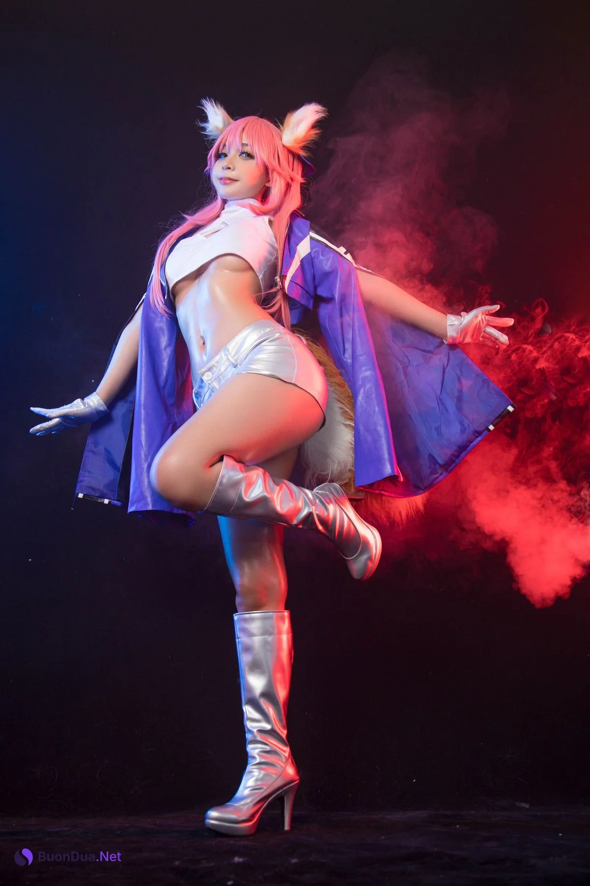 Cosplay Umeko.J Tamamo Racing Fate Extrella - Photo 10