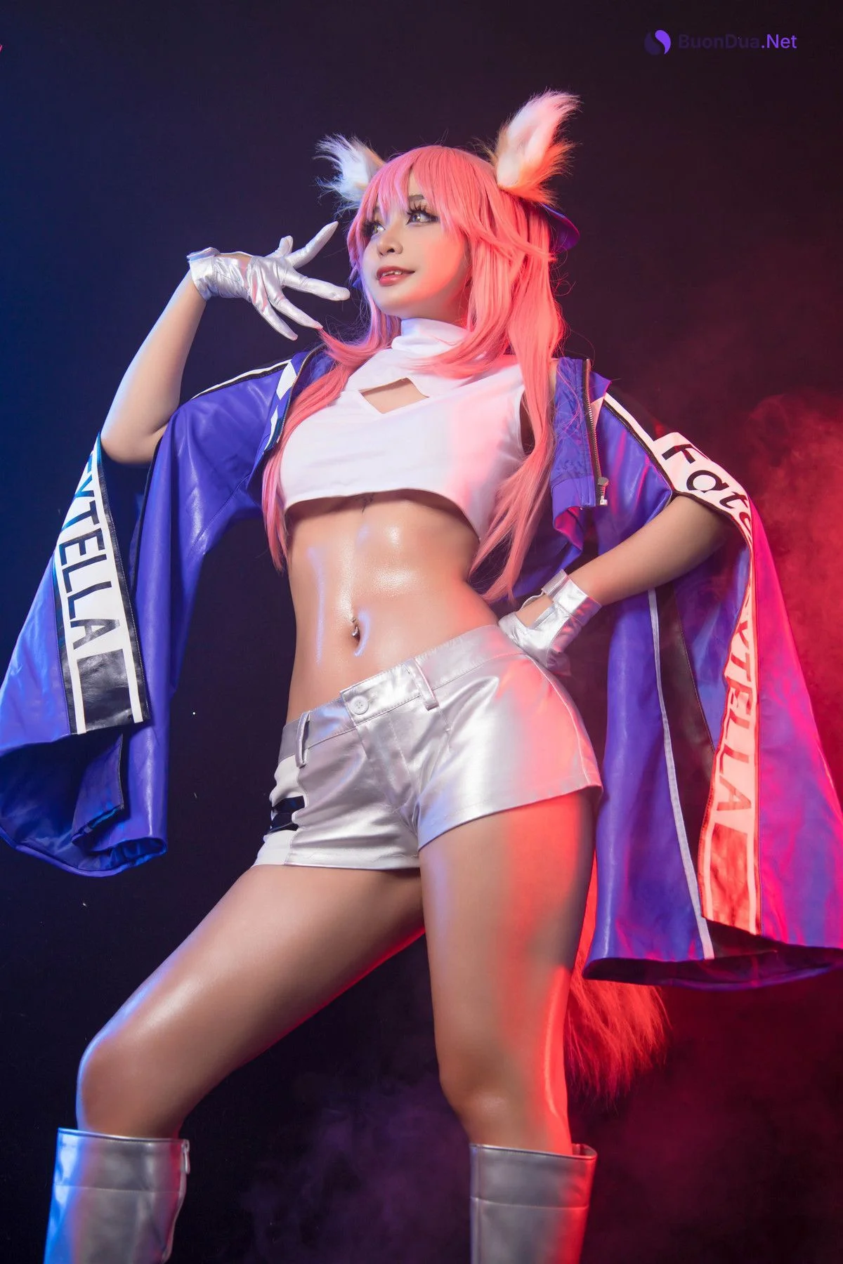 Cosplay Umeko.J Tamamo Racing Fate Extrella - Photo 6
