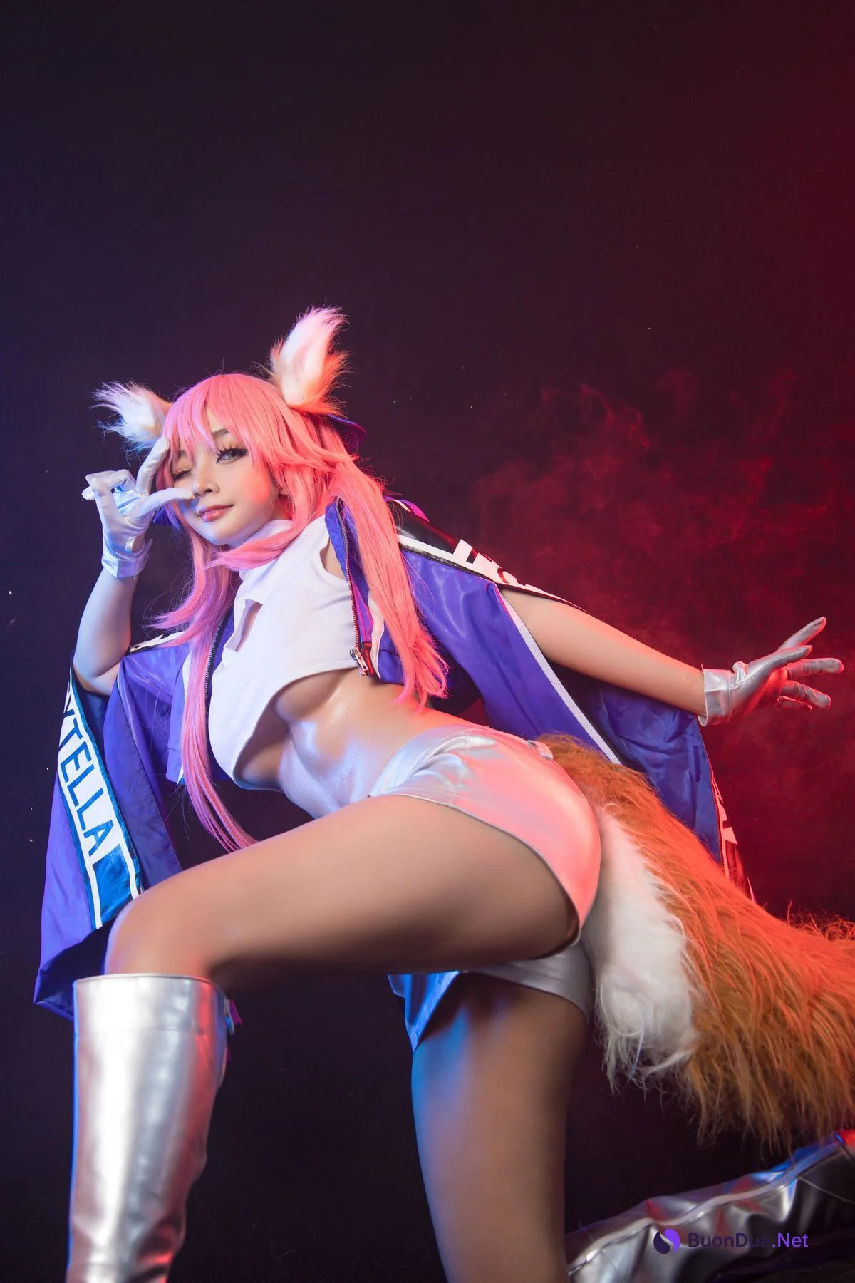 Cosplay Umeko.J Tamamo Racing Fate Extrella - Photo 8