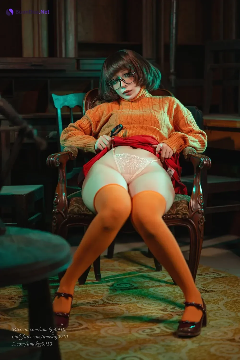 Cosplay Umeko.J – Velma Scooby Doo - Photo 12