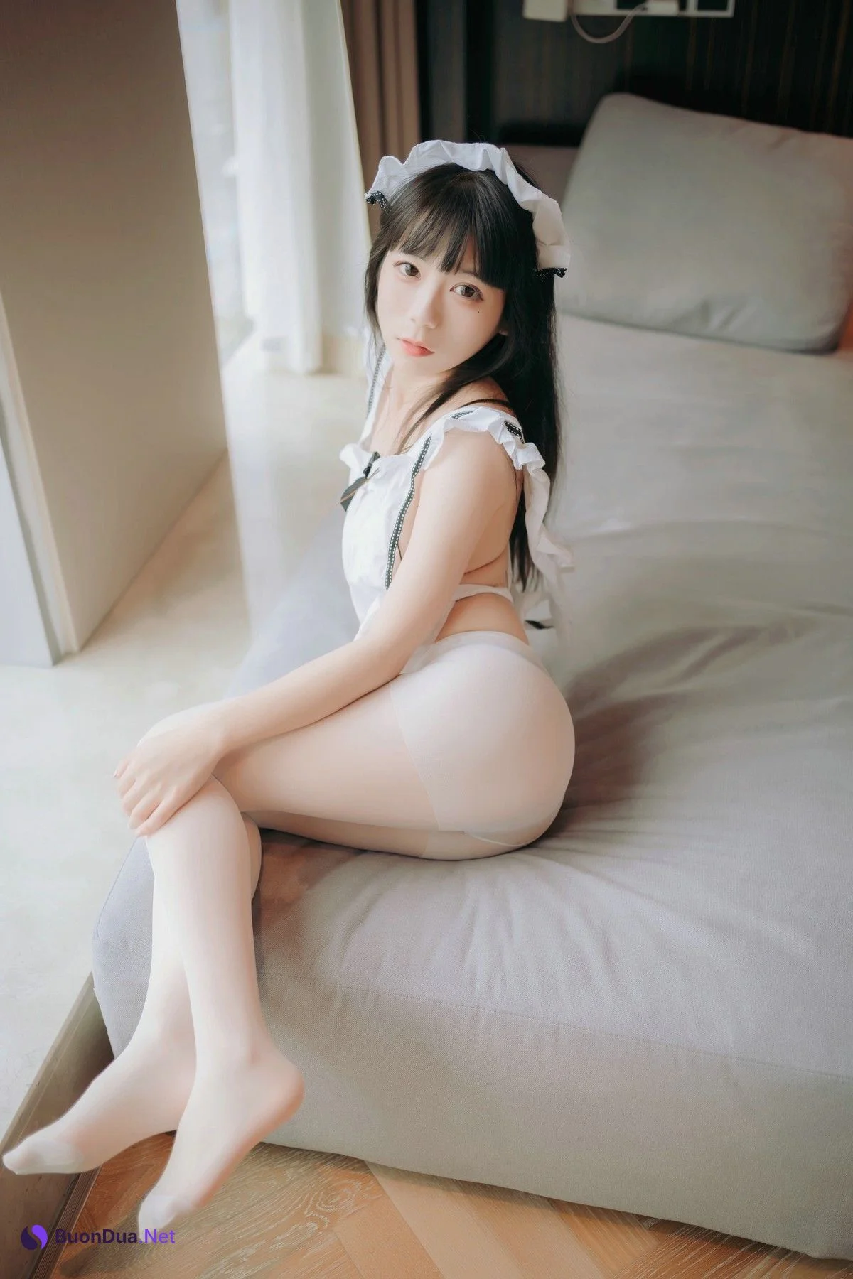 Cosplay Usejan蓝蓝 小厨娘 - Photo 3