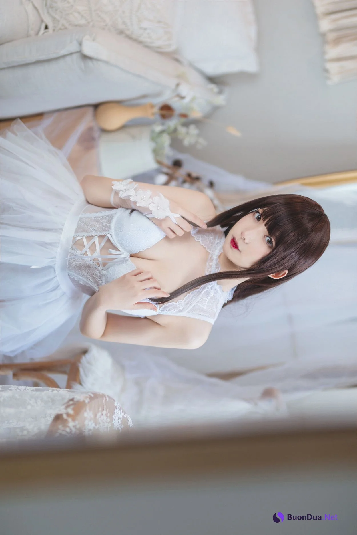 Cosplay 封疆疆v 纯白 - 写真 10