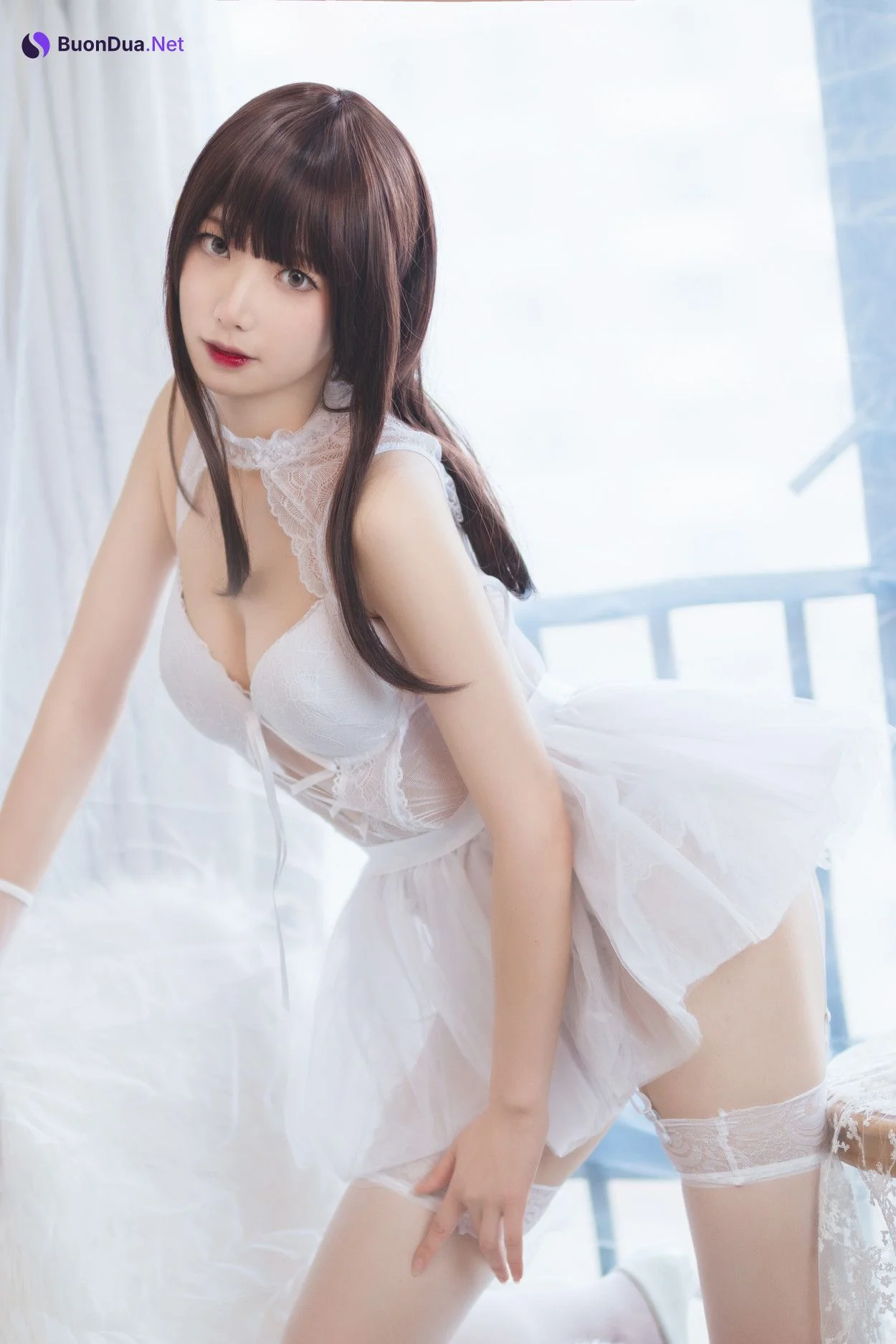 Cosplay 封疆疆v 纯白 - 写真 14
