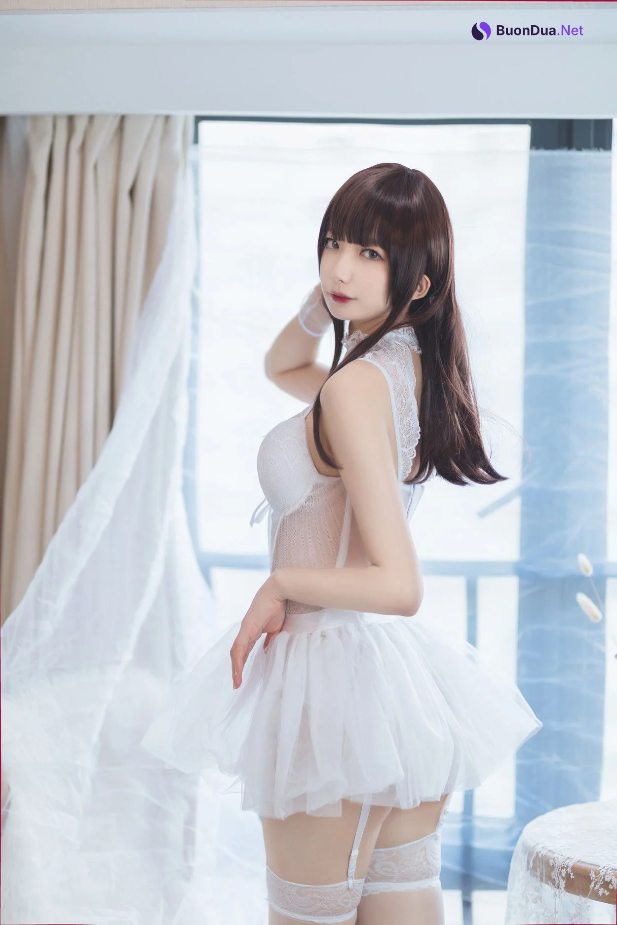 Cosplay 封疆疆v 纯白 - 写真 19