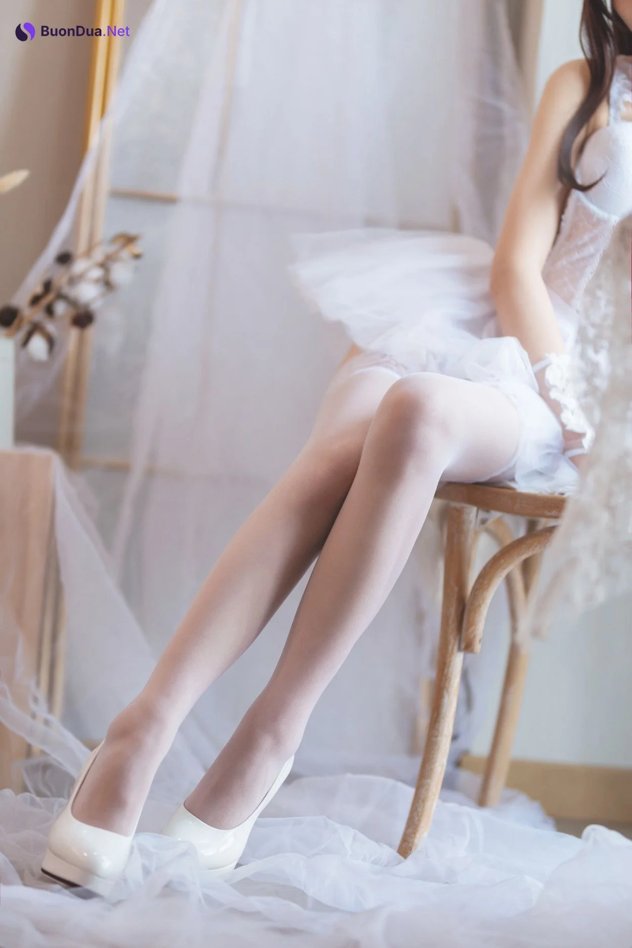 Cosplay 封疆疆v 纯白 - 写真 5