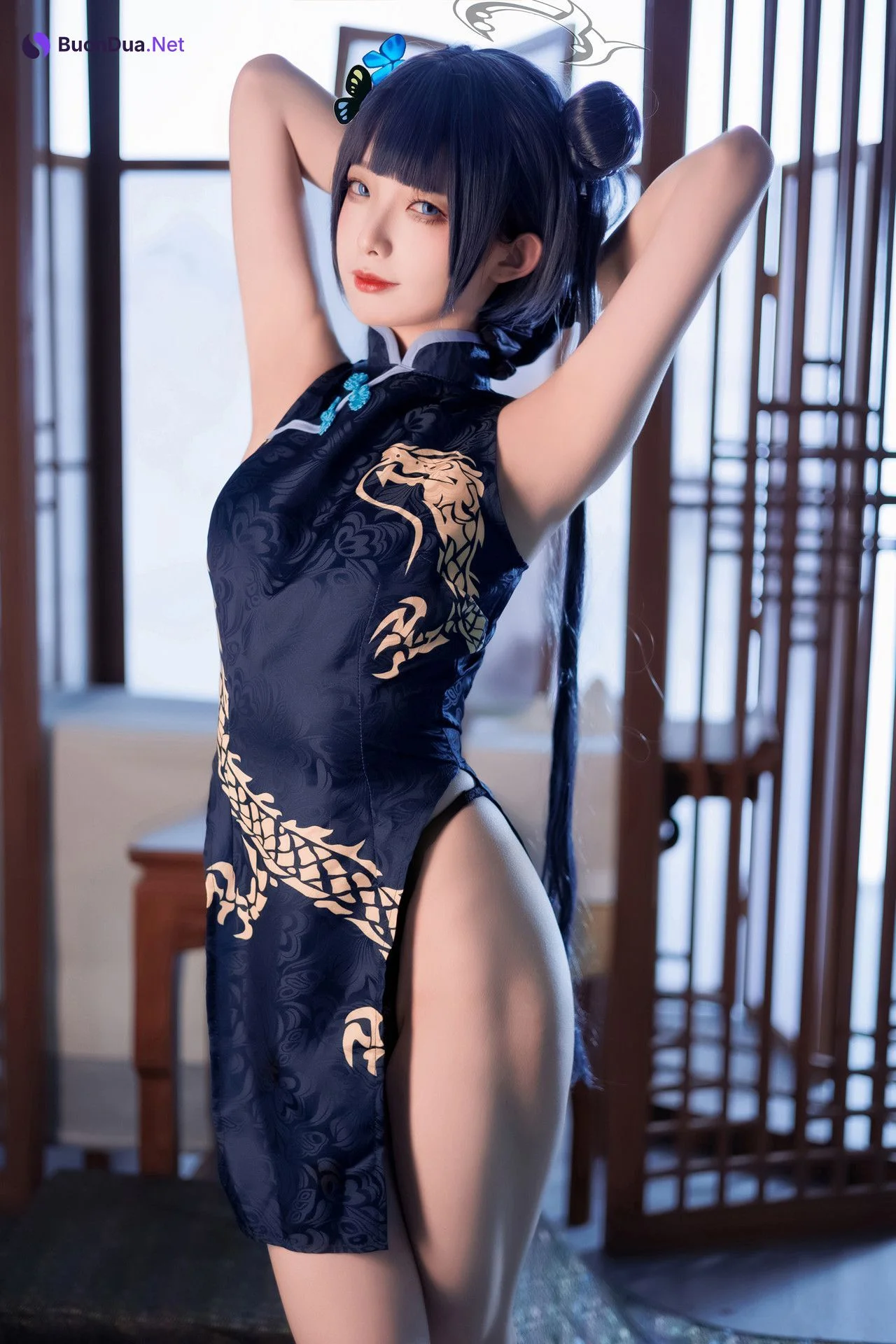 Cosplay 封疆疆v 碧蓝档案 妃咲 - 사진 10