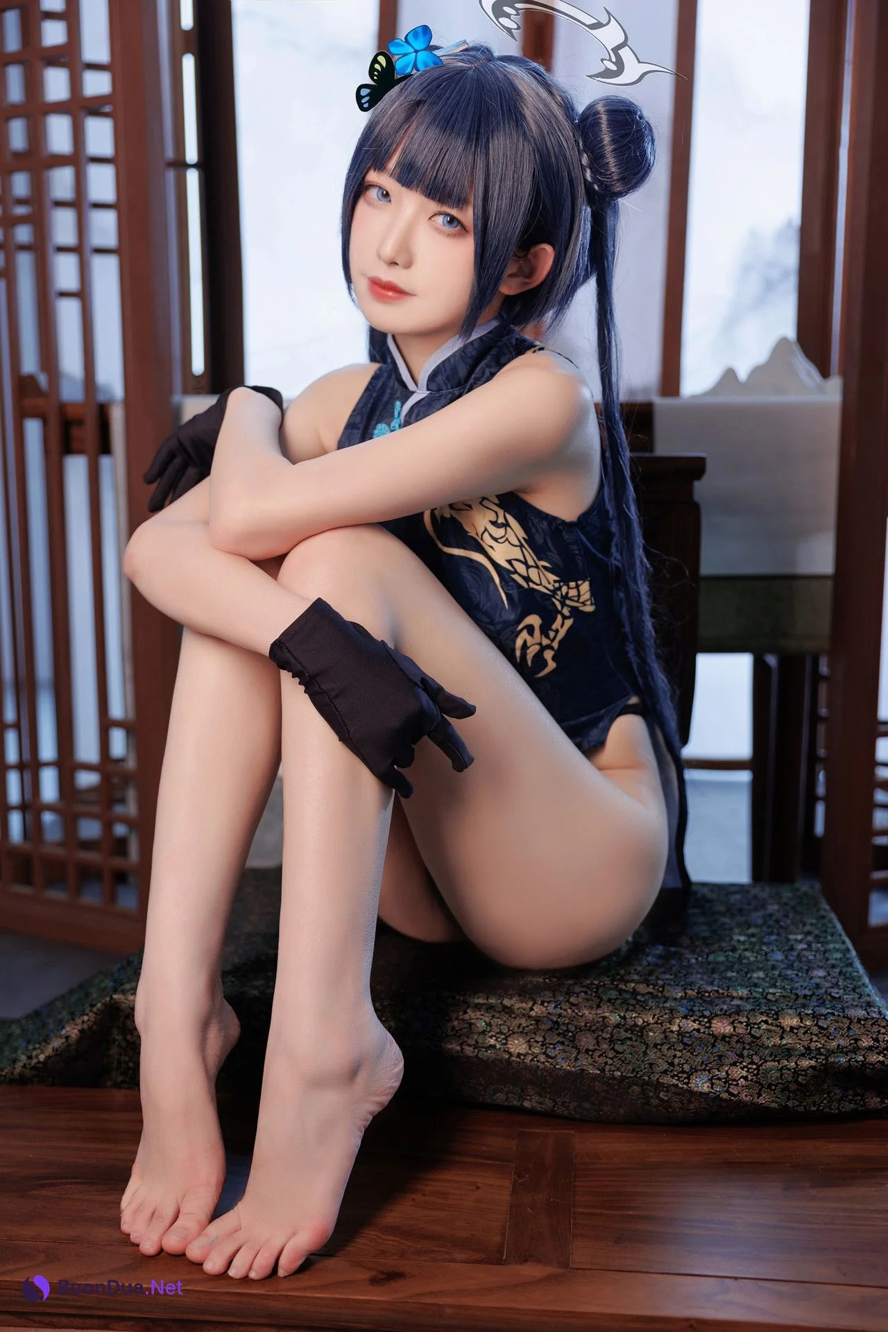 Cosplay 封疆疆v 碧蓝档案 妃咲 - 사진 18