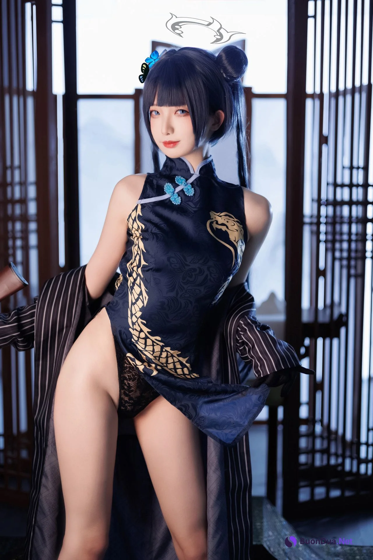Cosplay 封疆疆v 碧蓝档案 妃咲 - 사진 2