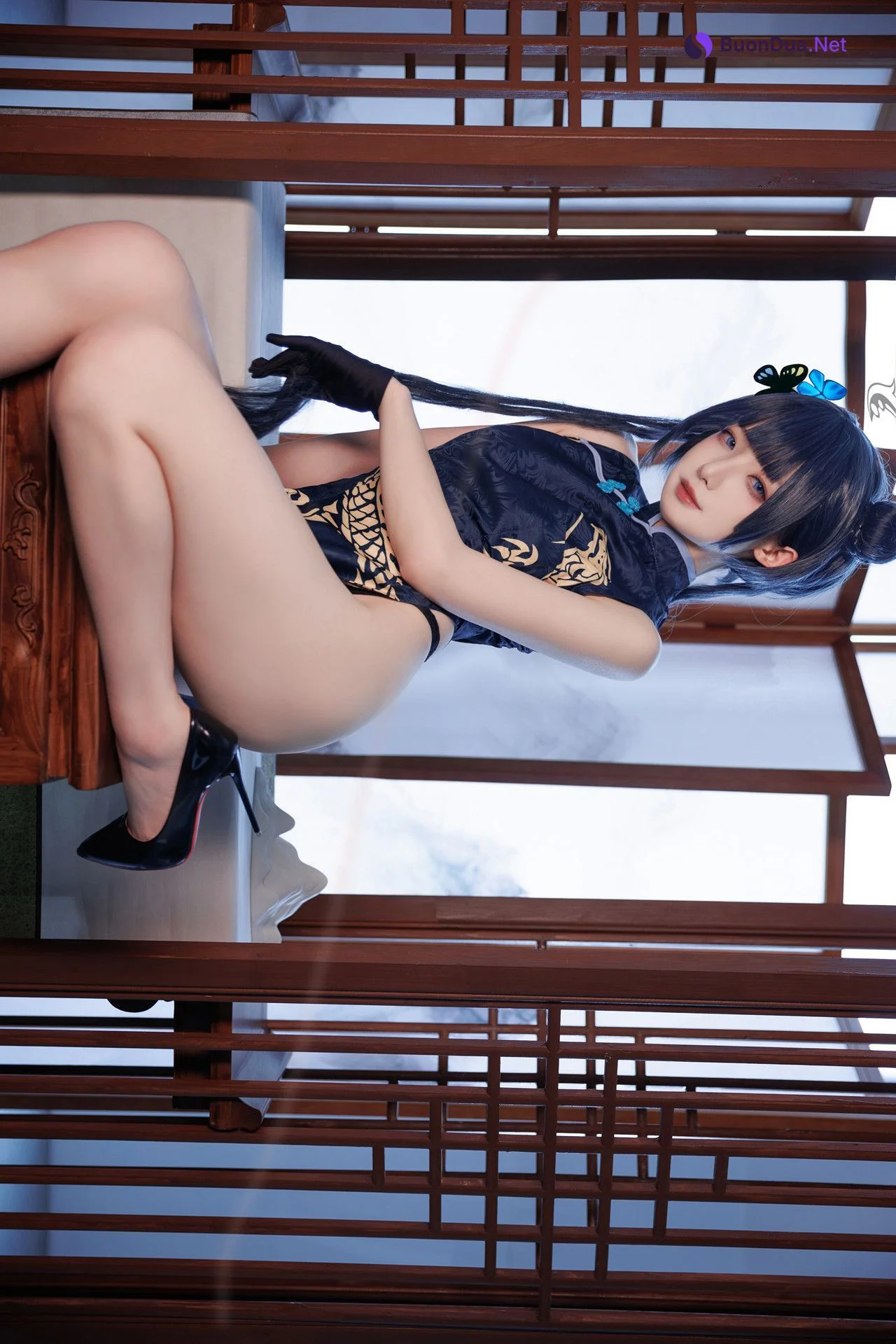 Cosplay 封疆疆v 碧蓝档案 妃咲 - 사진 9