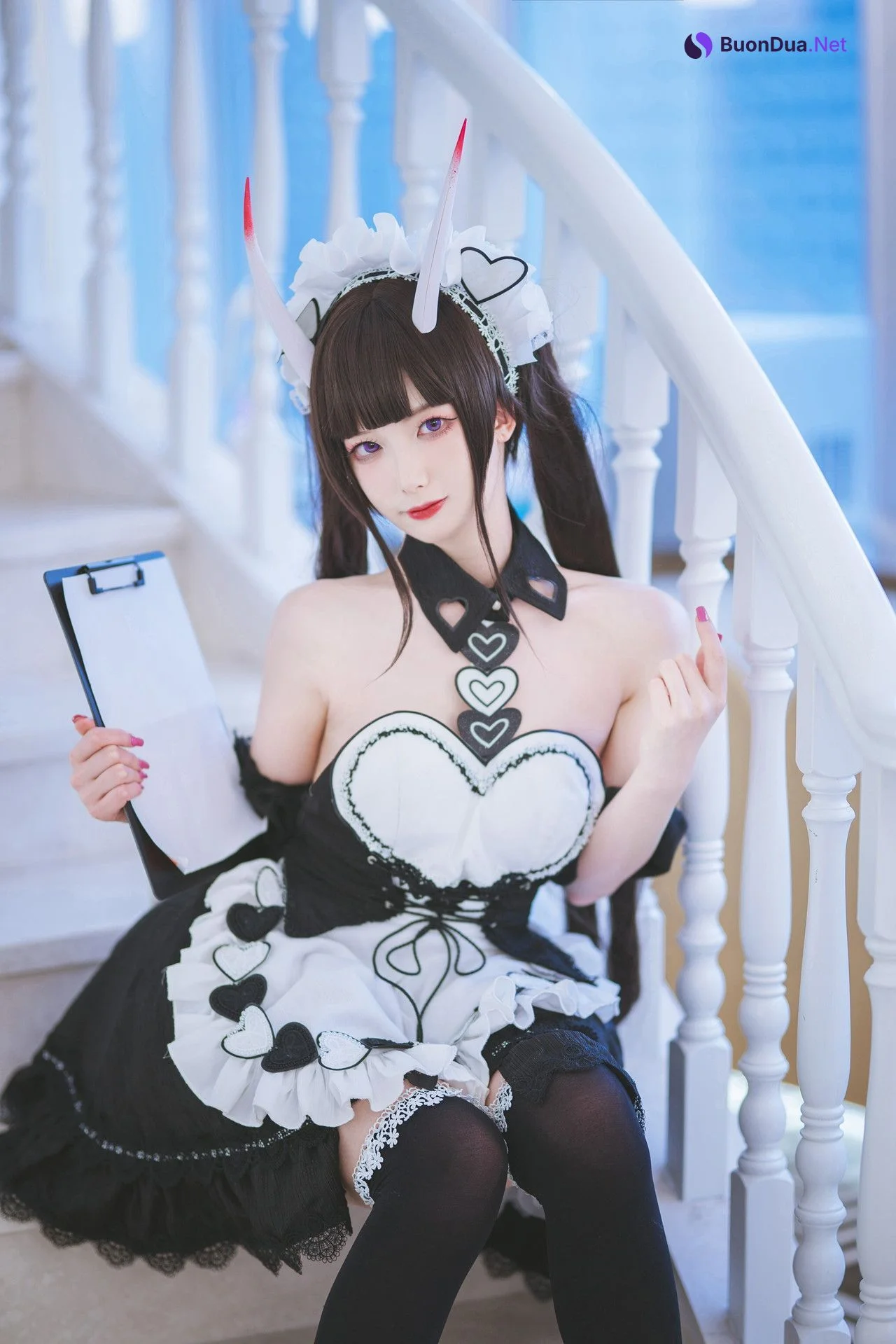 Cosplay 封疆疆v 能代女仆 - 写真 2