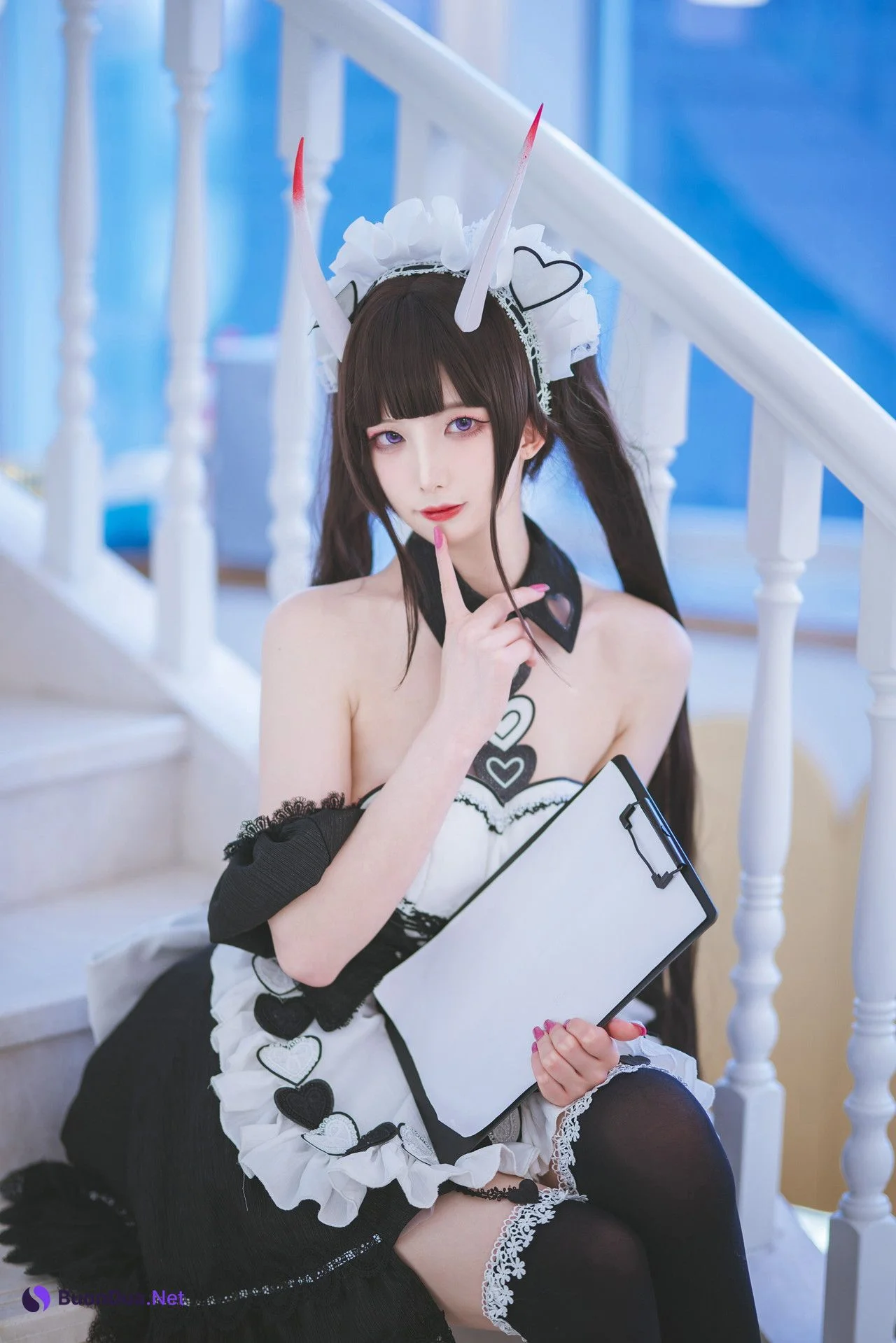 Cosplay 封疆疆v 能代女仆 - 写真 4