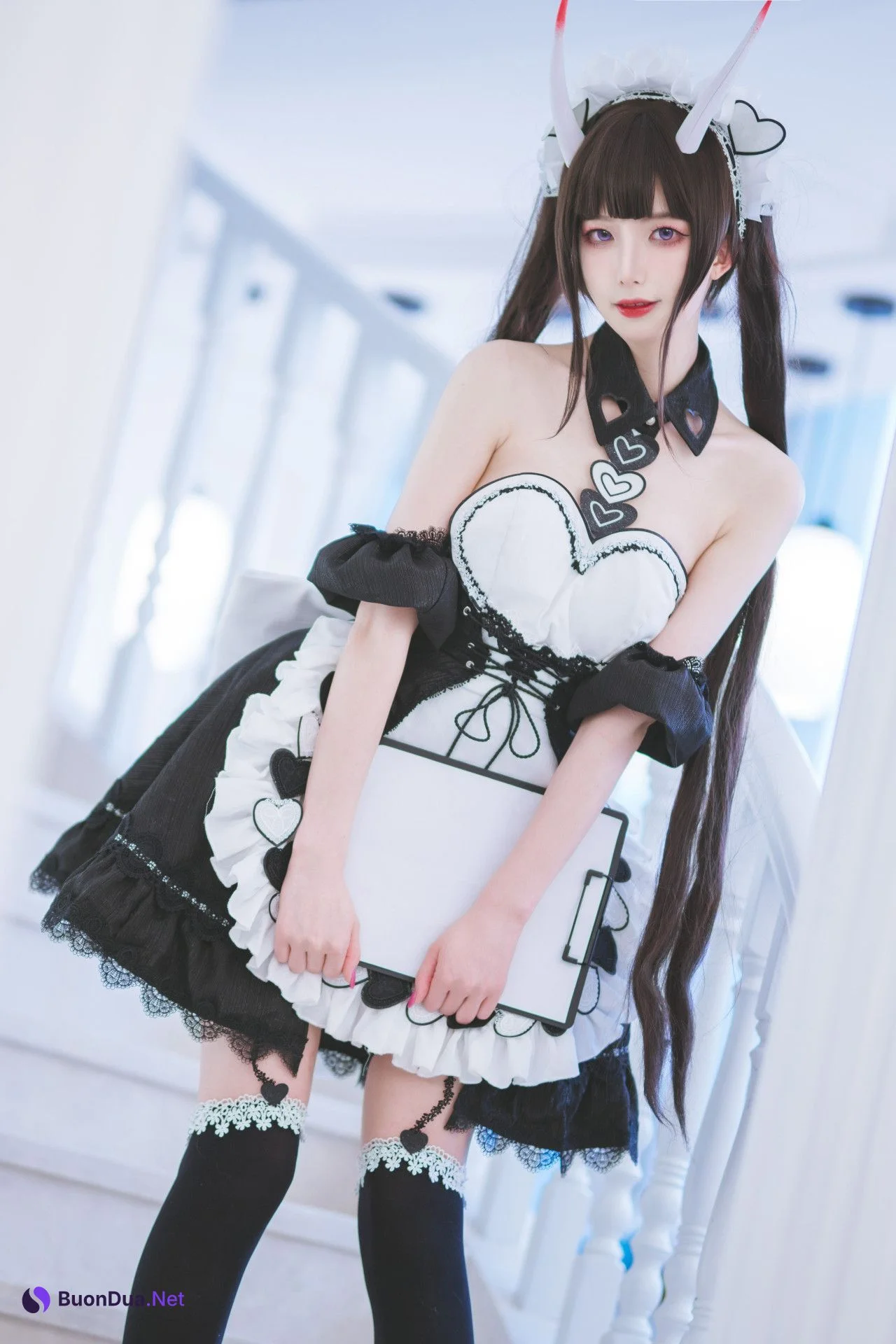 Cosplay 封疆疆v 能代女仆 - 写真 6