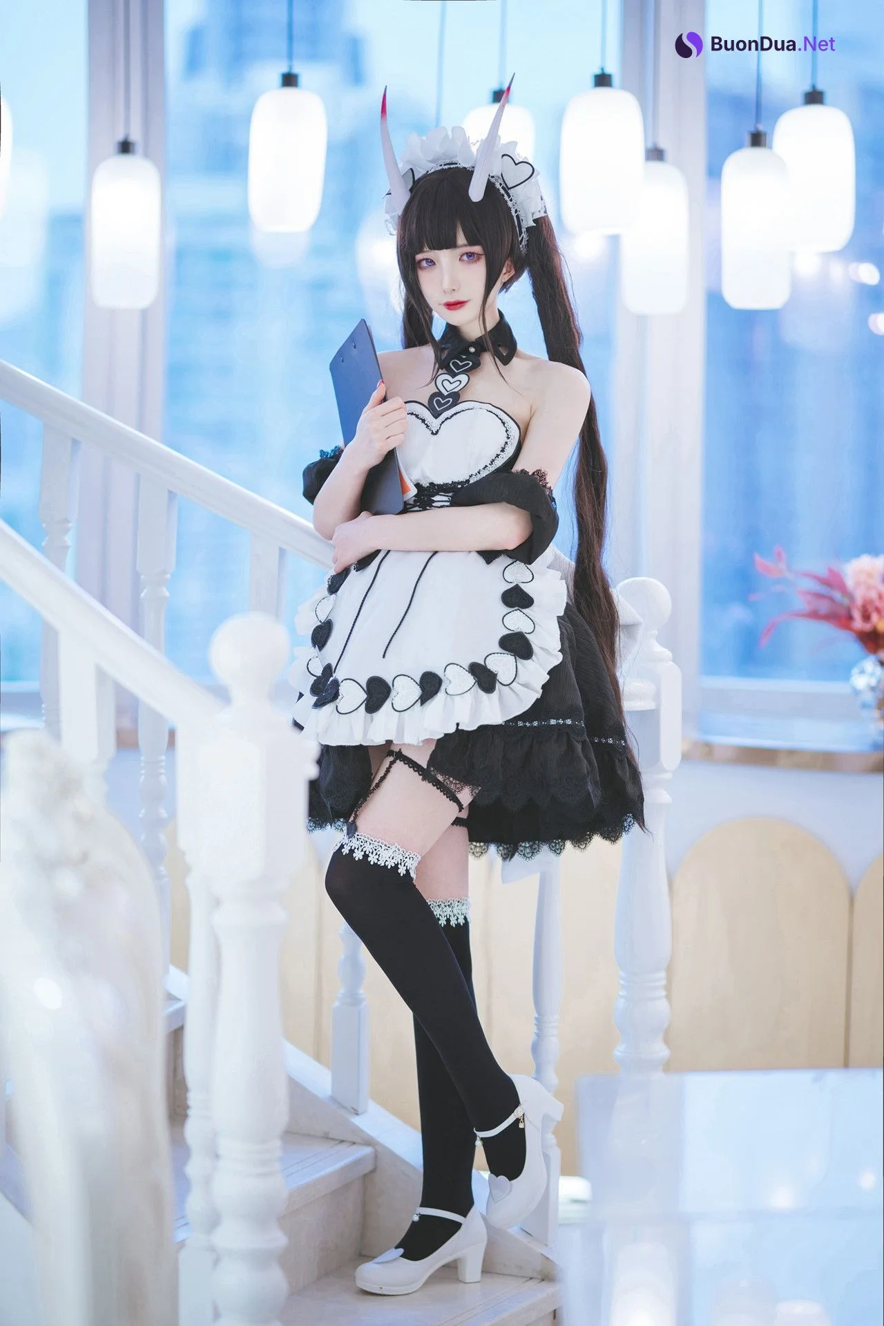Cosplay 封疆疆v 能代女仆 - 写真 7