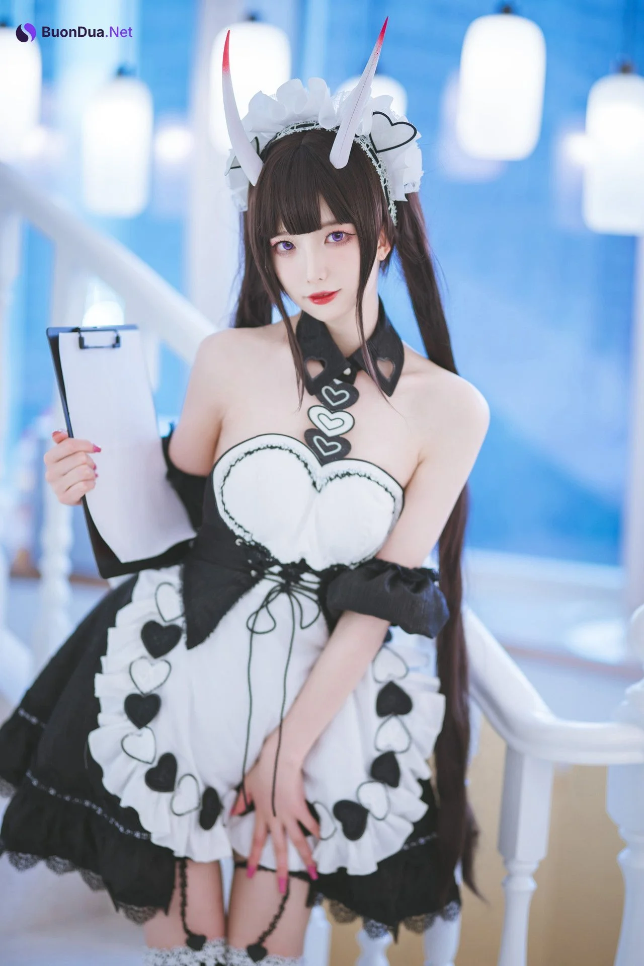Cosplay 封疆疆v 能代女仆 - 写真 8