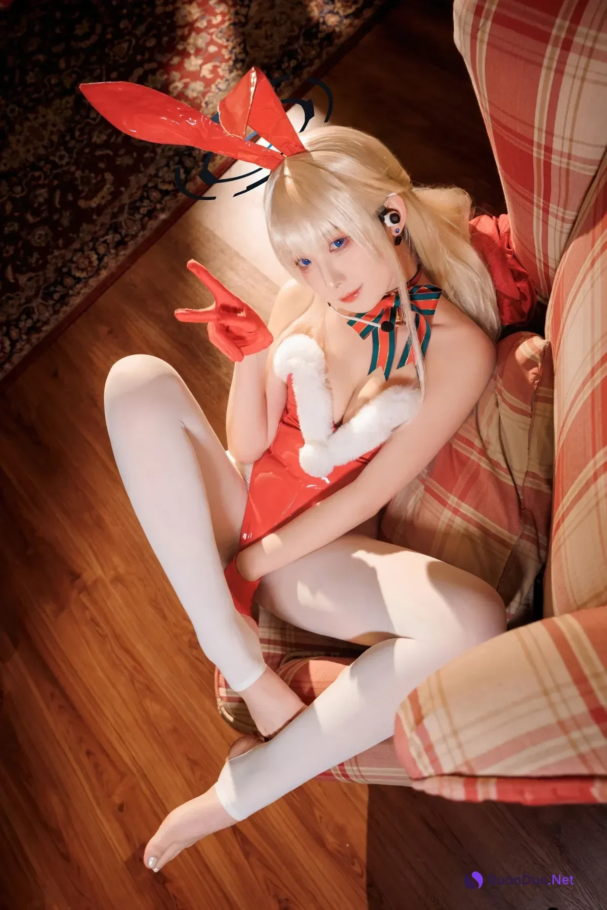 Cosplay 封疆疆v – 蔚蓝档案 飞鸟马时 圣诞 - Photo 16