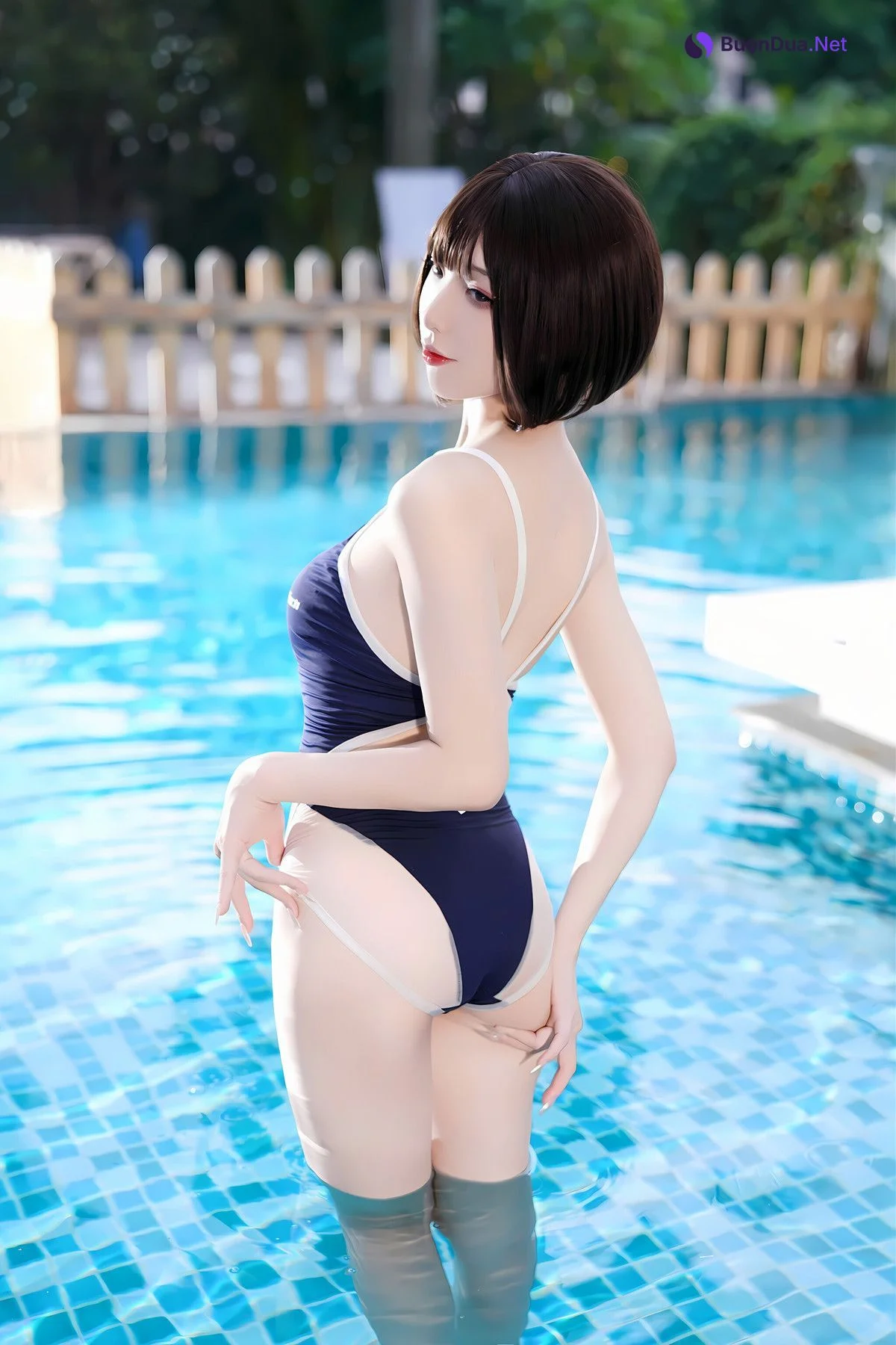 Cosplay 封疆疆v – 小海月 竞泳 - 写真 3