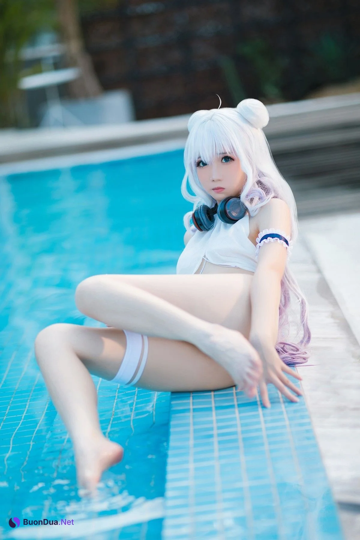 Cosplay 焖焖碳 恶毒泳衣 Vicious Swimsuit - Photo 10