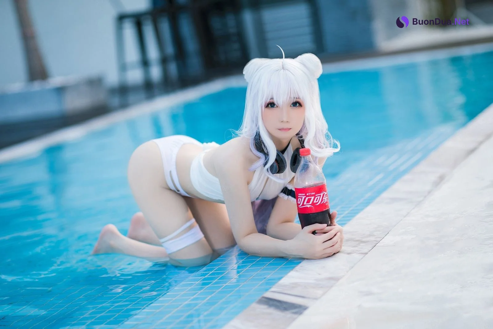 Cosplay 焖焖碳 恶毒泳衣 Vicious Swimsuit - Photo 11