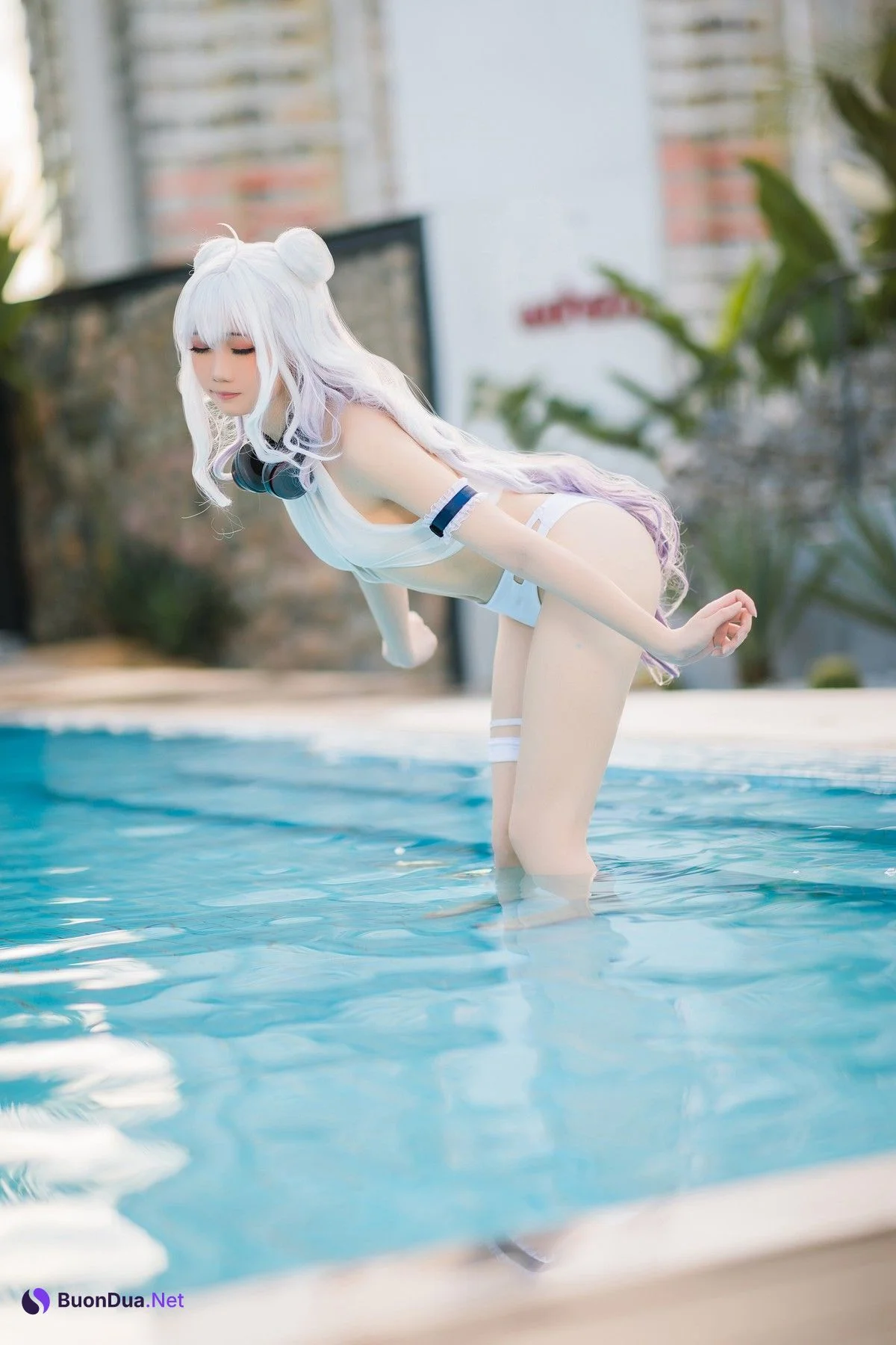 Cosplay 焖焖碳 恶毒泳衣 Vicious Swimsuit - Photo 17