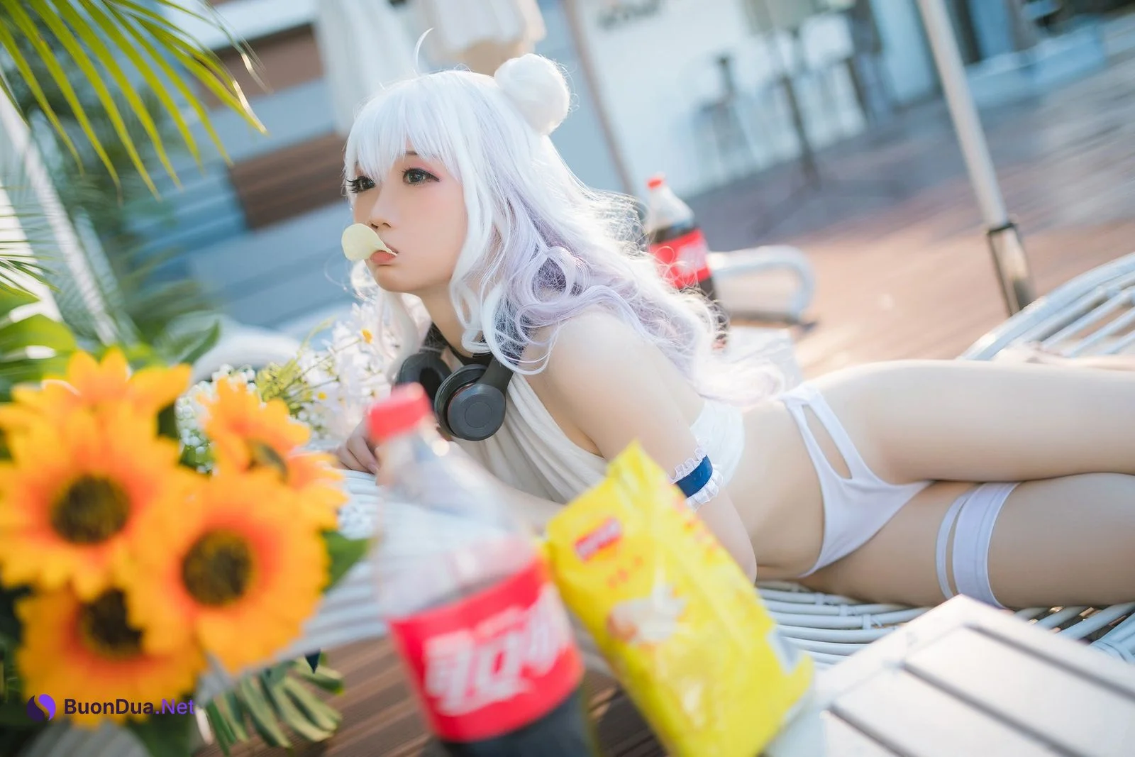 Cosplay 焖焖碳 恶毒泳衣 Vicious Swimsuit - Photo 2