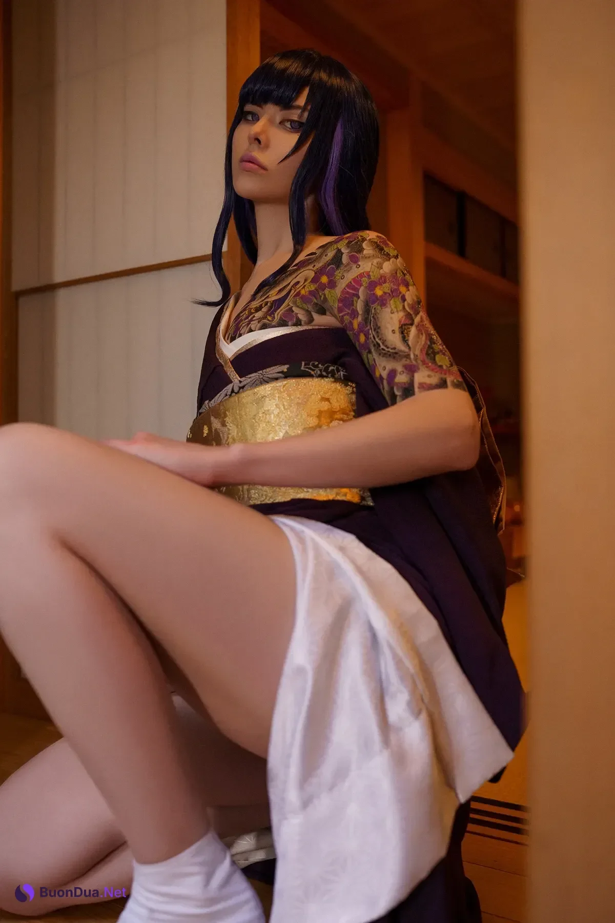 Cosplay Vinnegal – Raiden Shogun Kimono - Photo 12