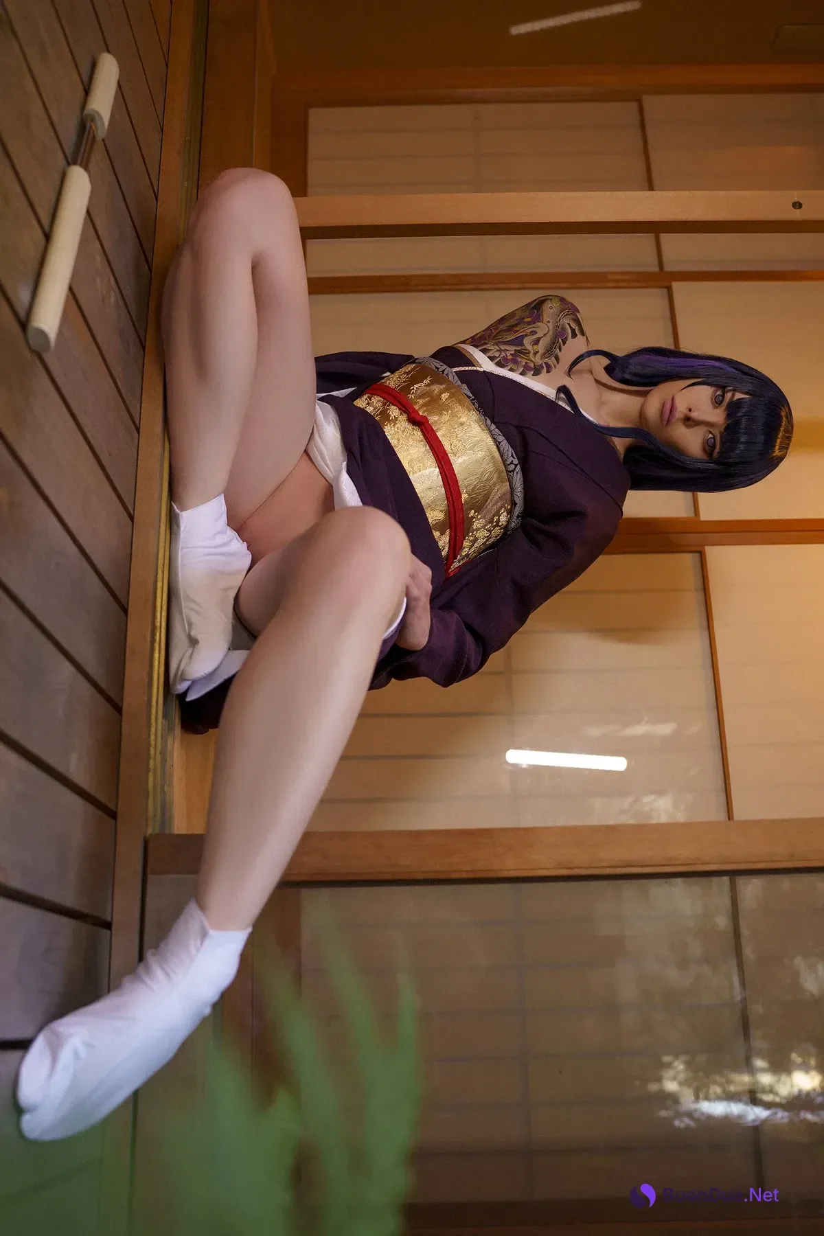 Cosplay Vinnegal – Raiden Shogun Kimono - Photo 14