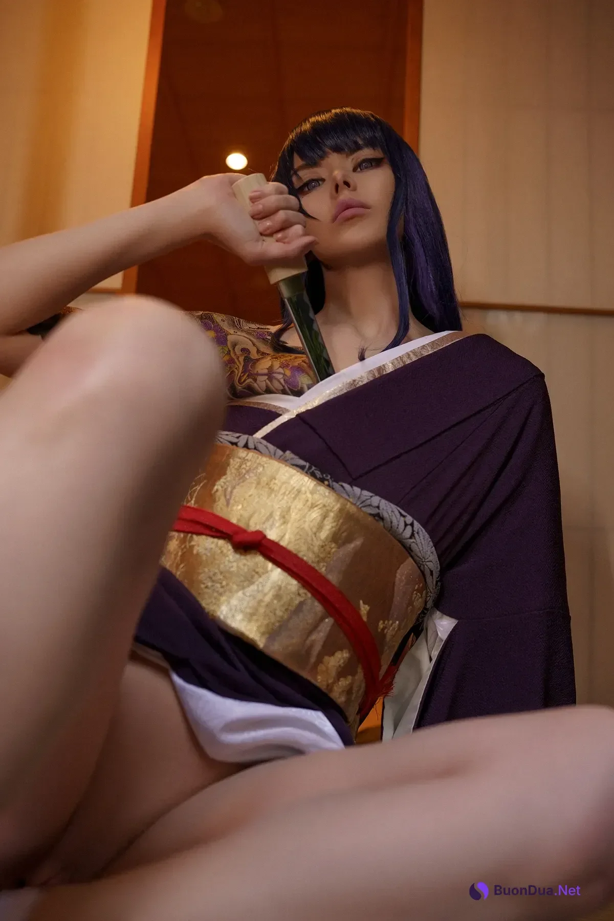 Cosplay Vinnegal – Raiden Shogun Kimono - Photo 16