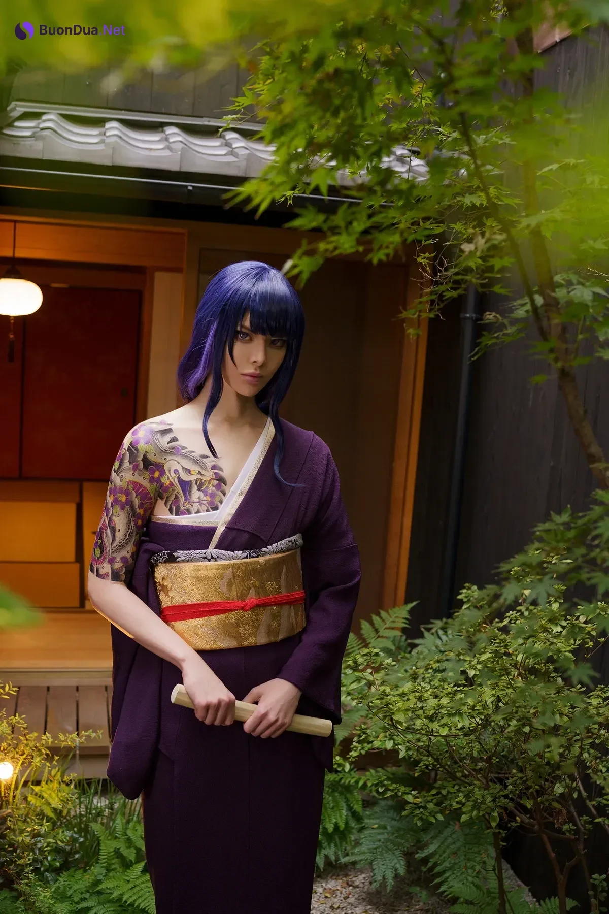 Cosplay Vinnegal – Raiden Shogun Kimono - Photo 2