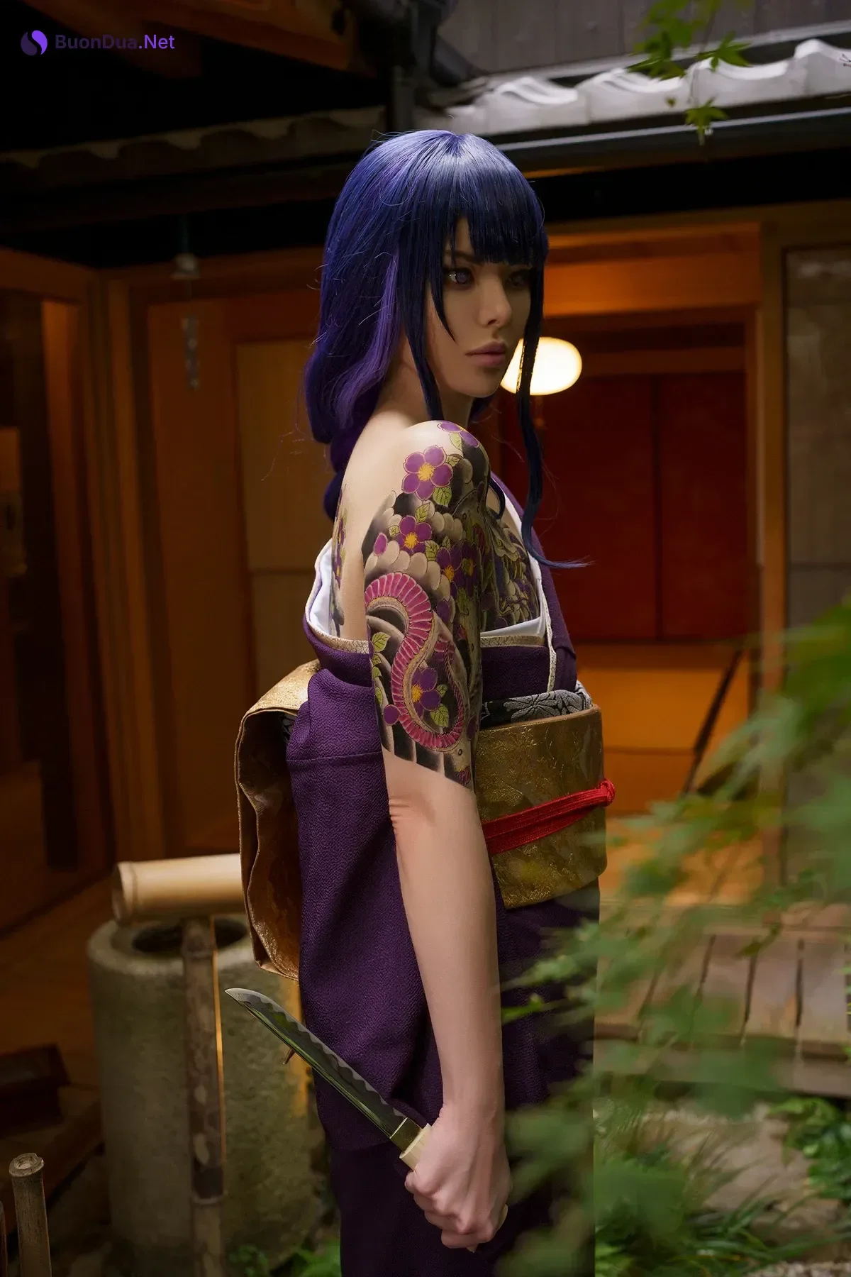 Cosplay Vinnegal – Raiden Shogun Kimono - Photo 5