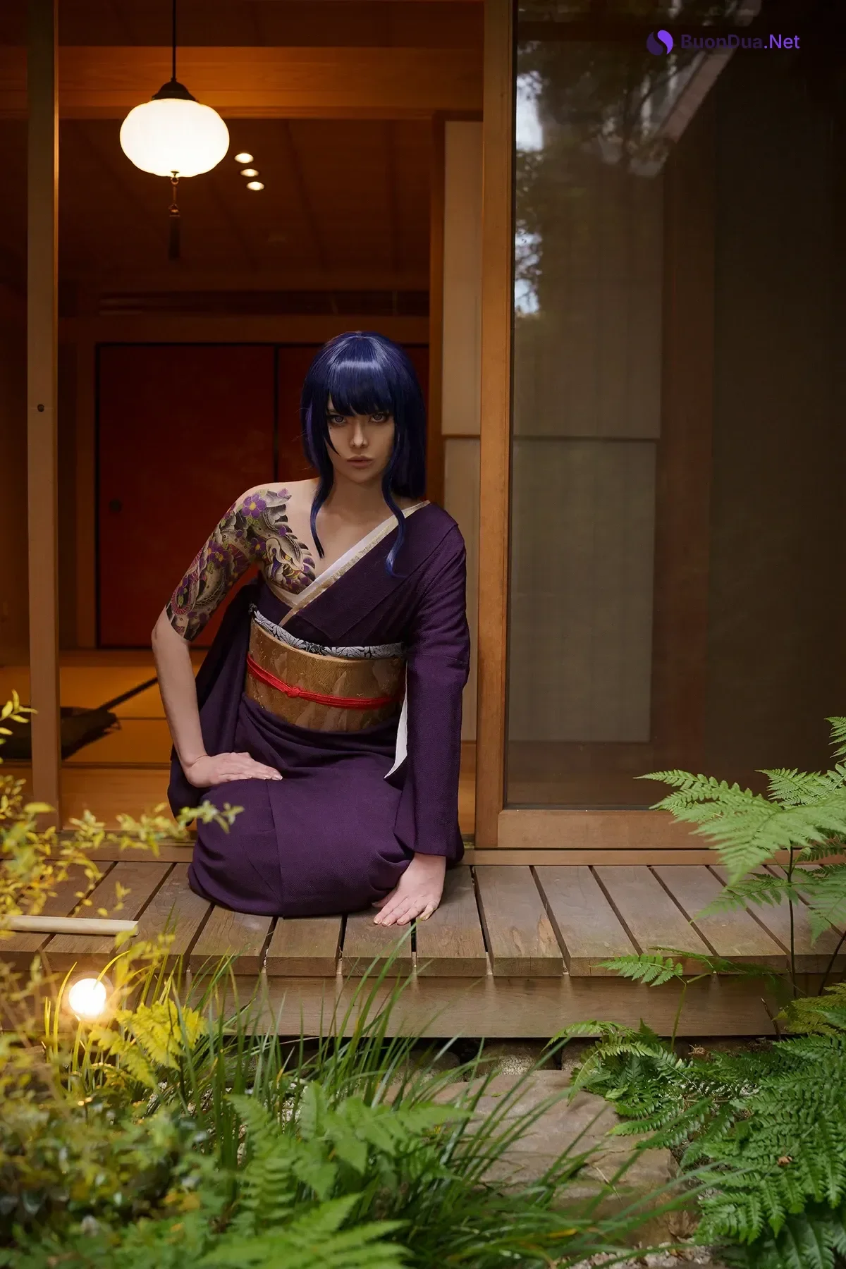 Cosplay Vinnegal – Raiden Shogun Kimono - Photo 7