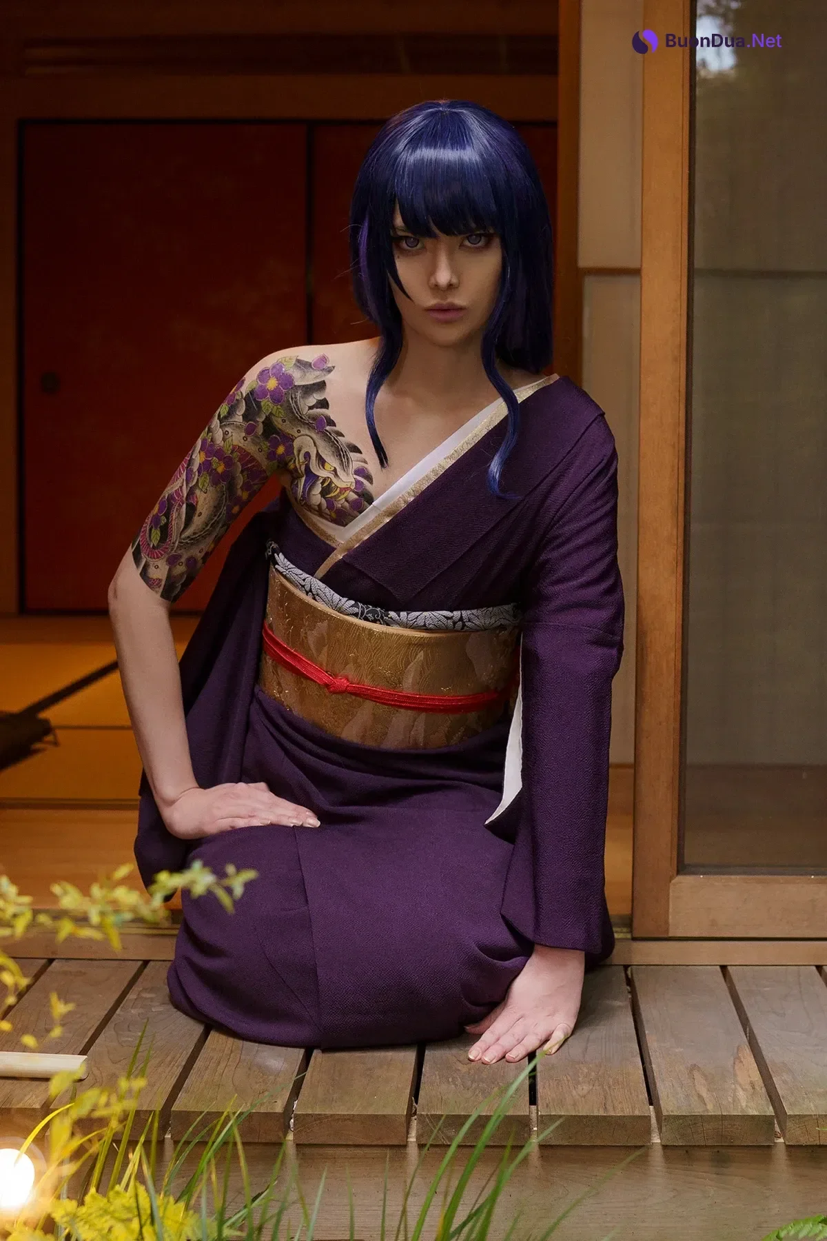 Cosplay Vinnegal – Raiden Shogun Kimono - Photo 8