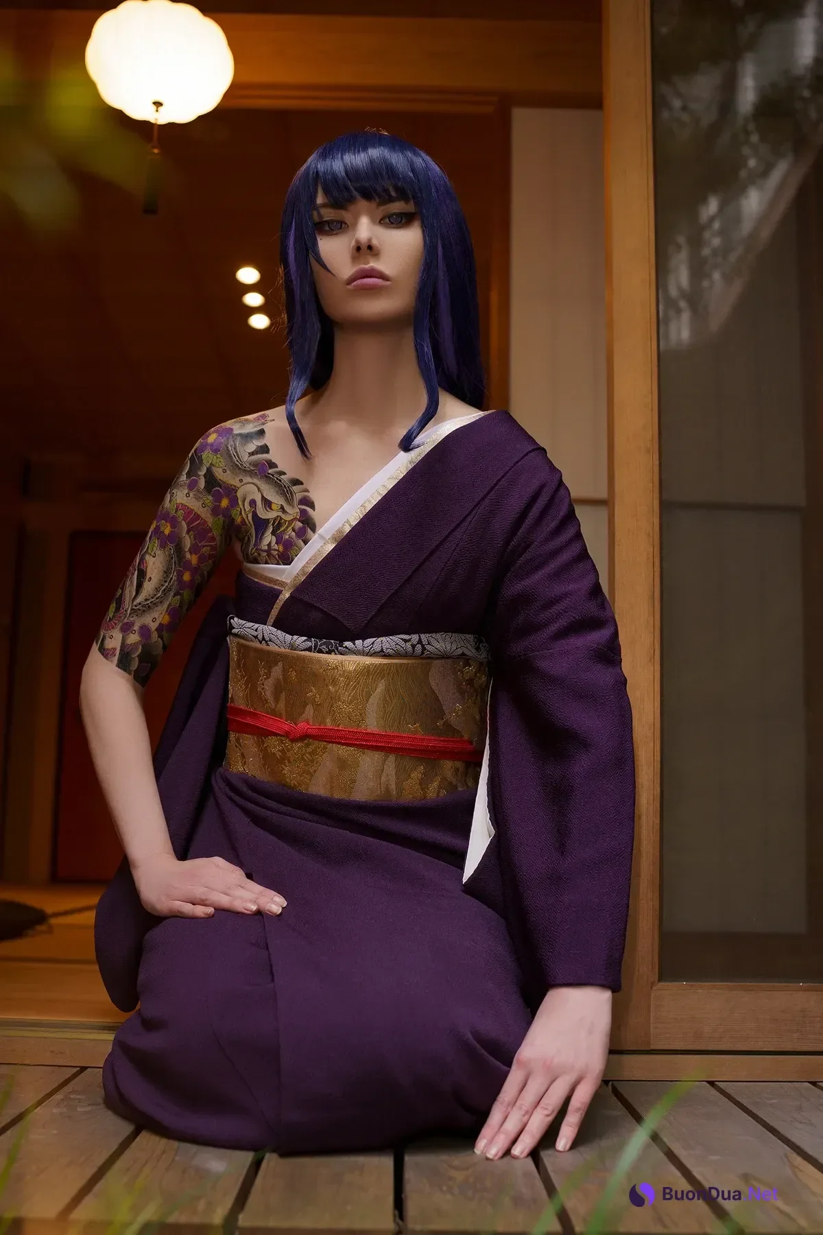 Cosplay Vinnegal – Raiden Shogun Kimono - Photo 9