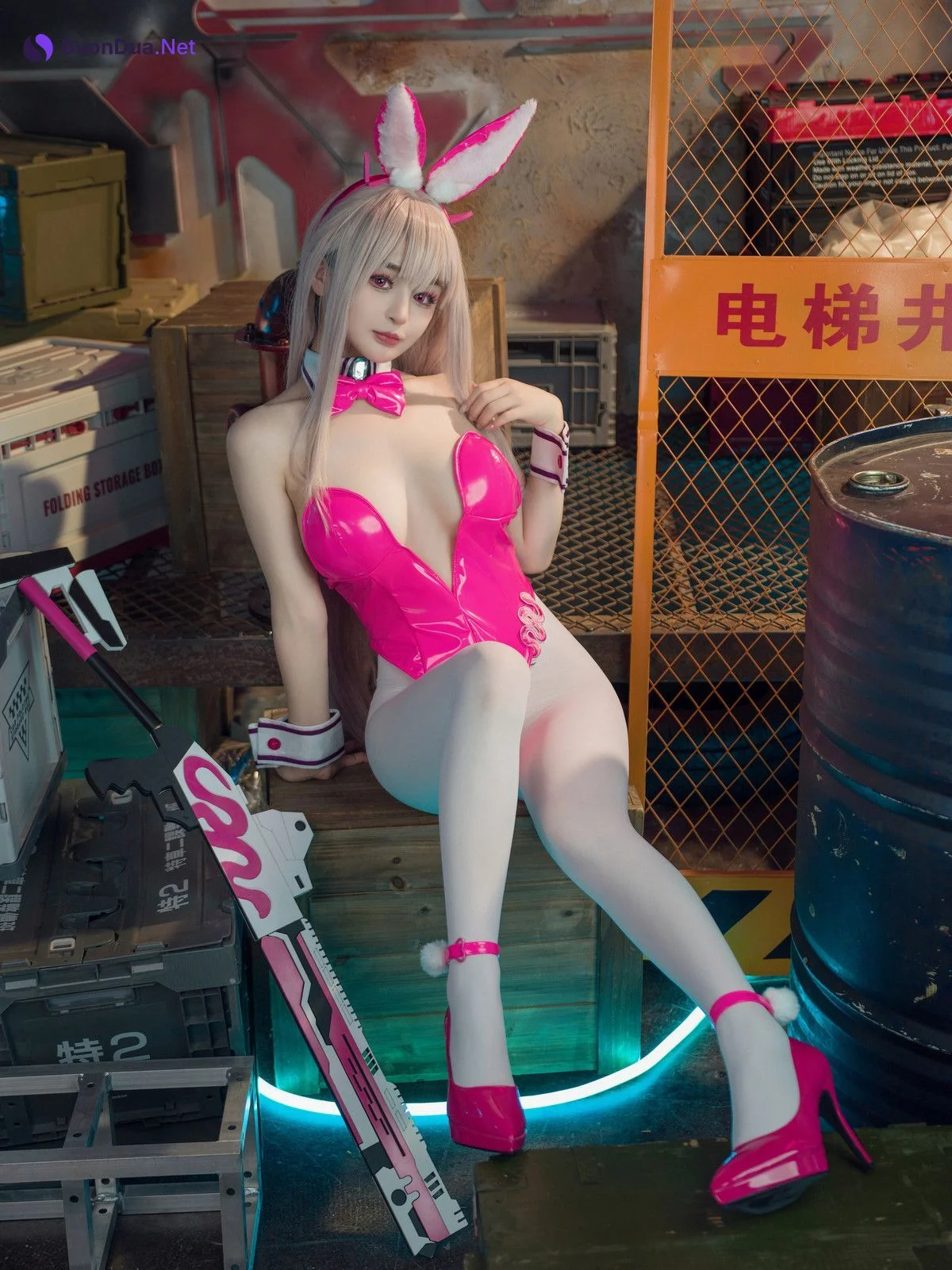 Cosplay 桜井宁宁 Viper Bunny 毒蛇兔女郎 - Photo 18