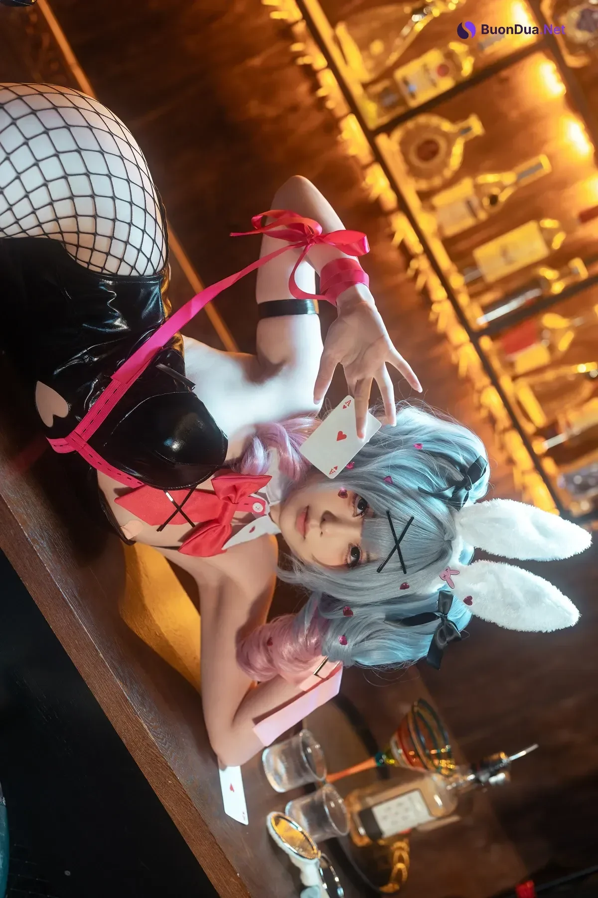 Cosplay 幼水铃衣 – VOCALOID 初音未来 兔子洞 - Photo 5