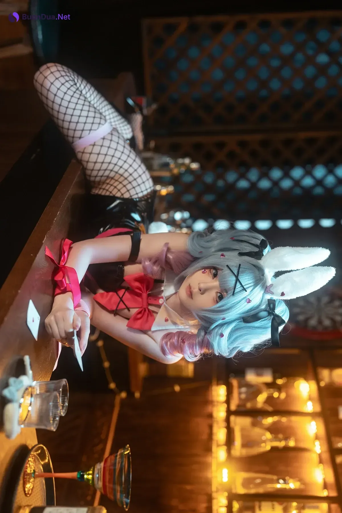 Cosplay 幼水铃衣 – VOCALOID 初音未来 兔子洞 - Photo 6