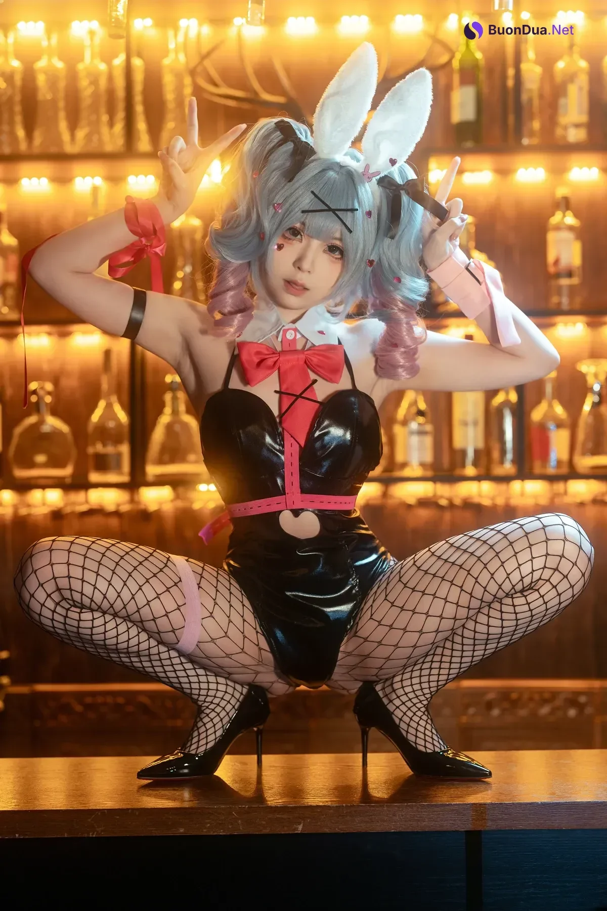 Cosplay 幼水铃衣 – VOCALOID 初音未来 兔子洞 - Photo 9