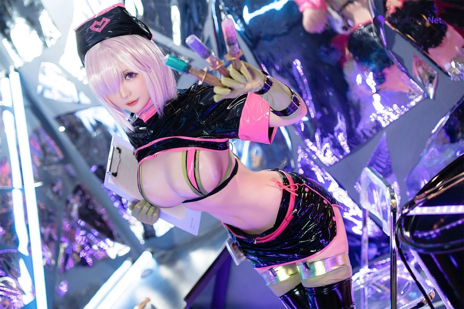 星之迟迟 Cosplay 玛修同人护士 Vol.01 - Photo 7