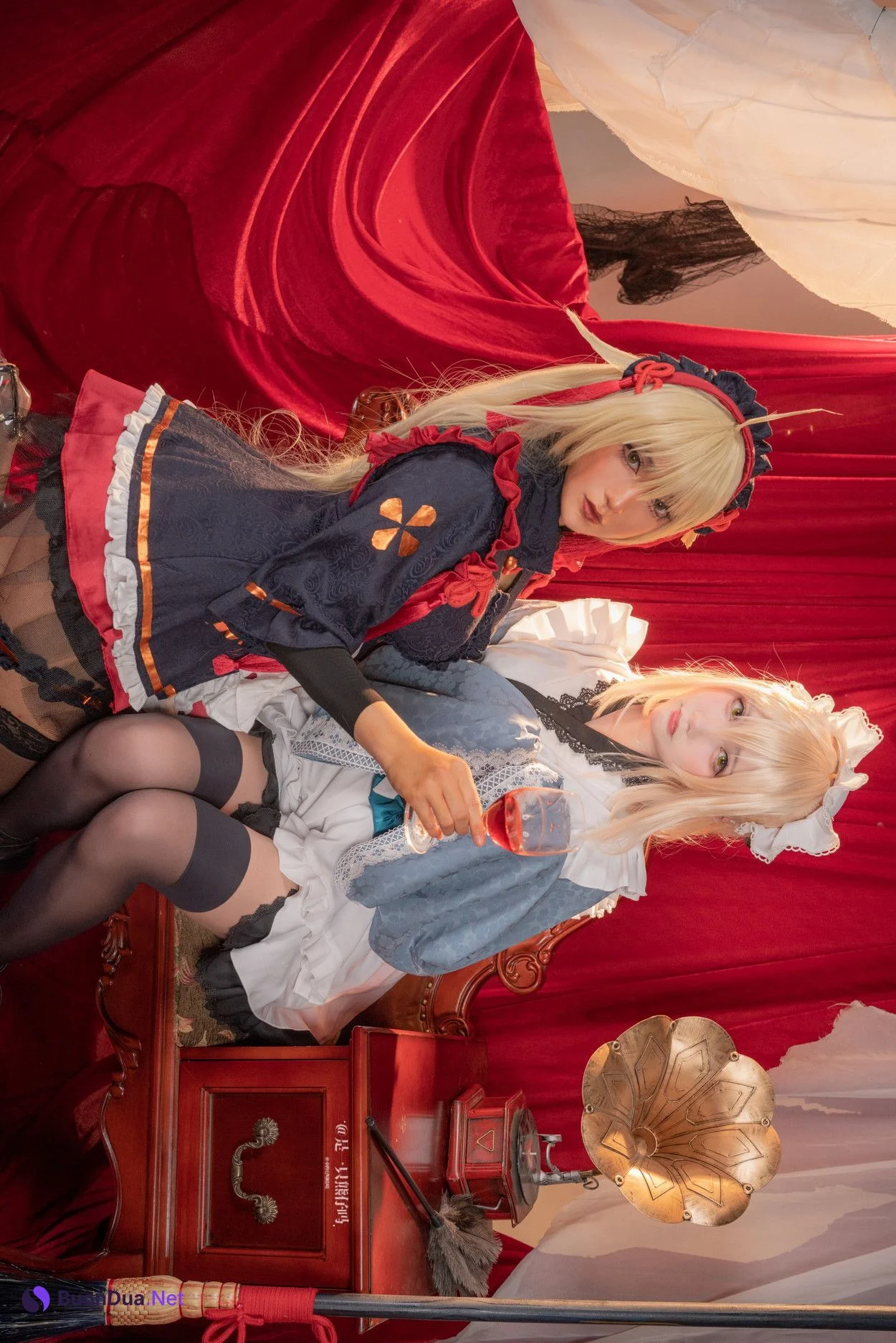 Cosplay 小容仔咕咕咕 w & 是一只熊仔吗 冲田总司 魔神冲田 双人绳艺 - Photo 5