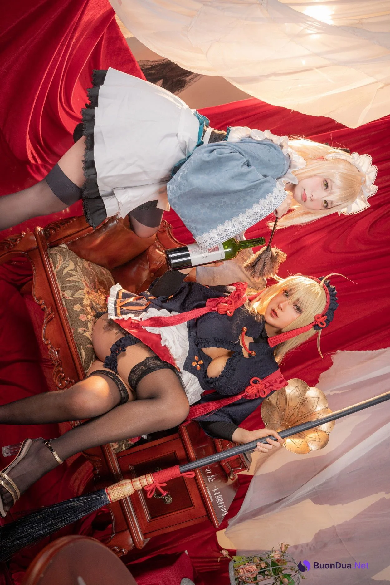 Cosplay 小容仔咕咕咕 w & 是一只熊仔吗 冲田总司 魔神冲田 双人绳艺 - Photo 7