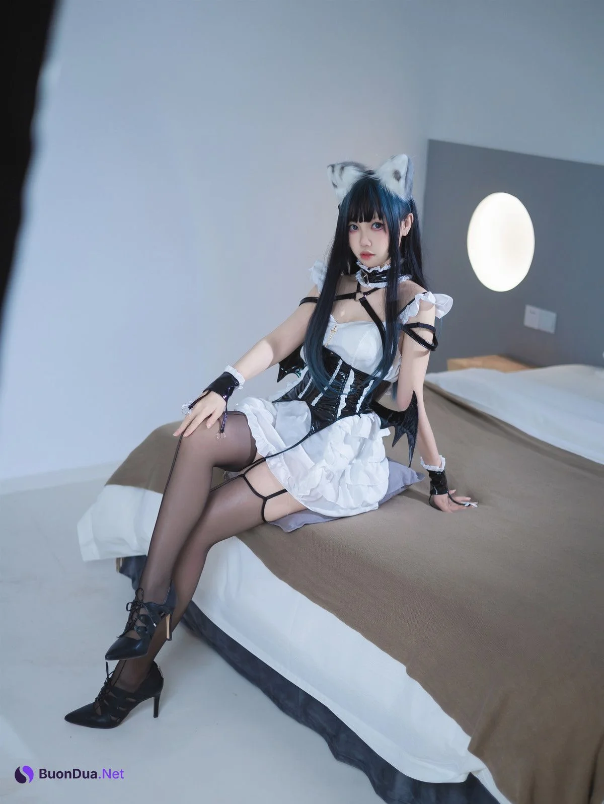 Cosplay 洛桑w伊梓 猫耳小恶魔 - Photo 2