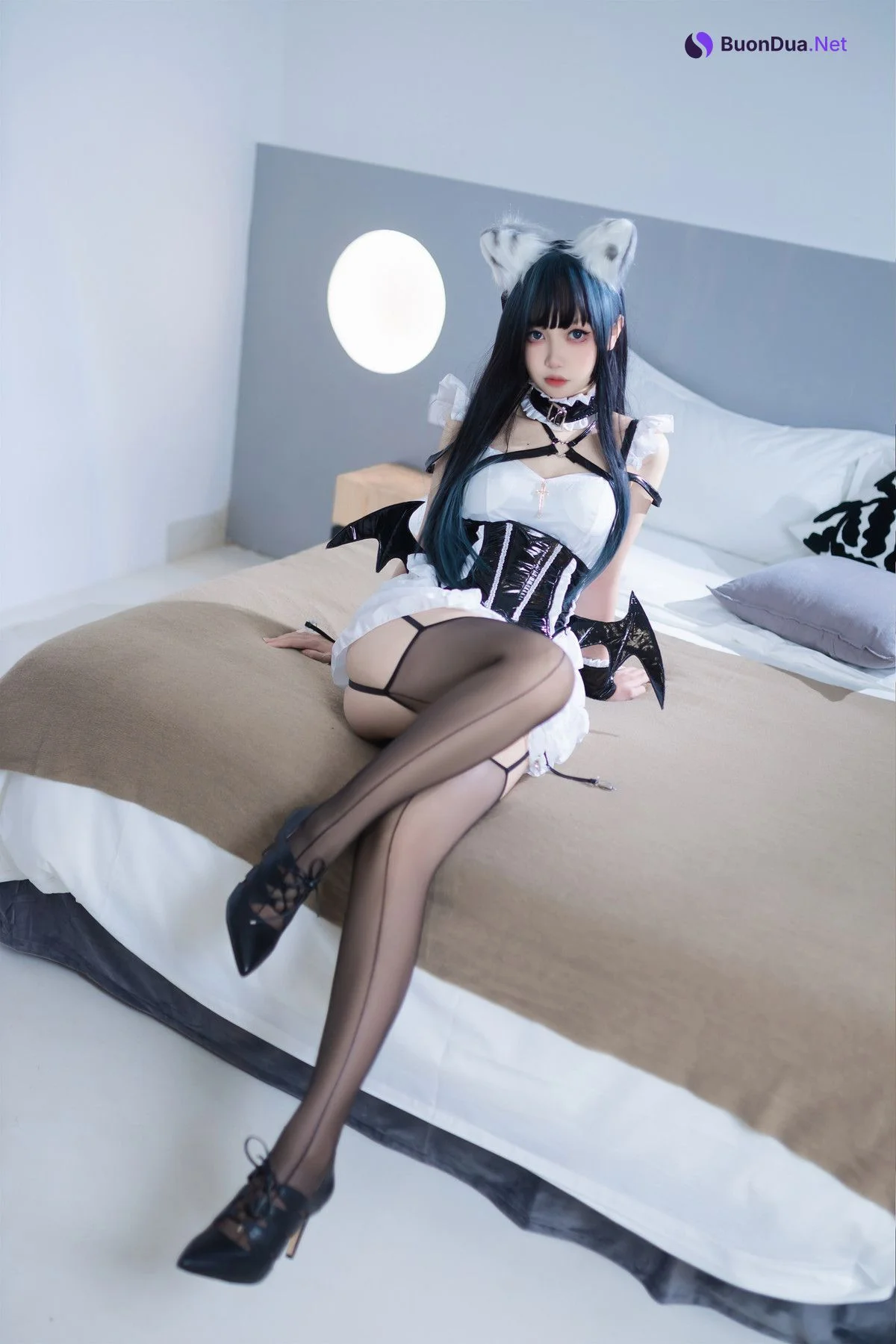 Cosplay 洛桑w伊梓 猫耳小恶魔 - Photo 6