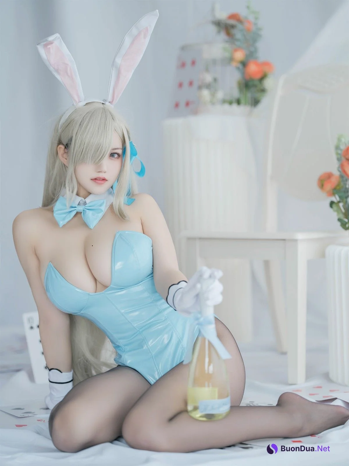 Cosplay 小仓千代w 明日奈 兔女郎 - Photo 16