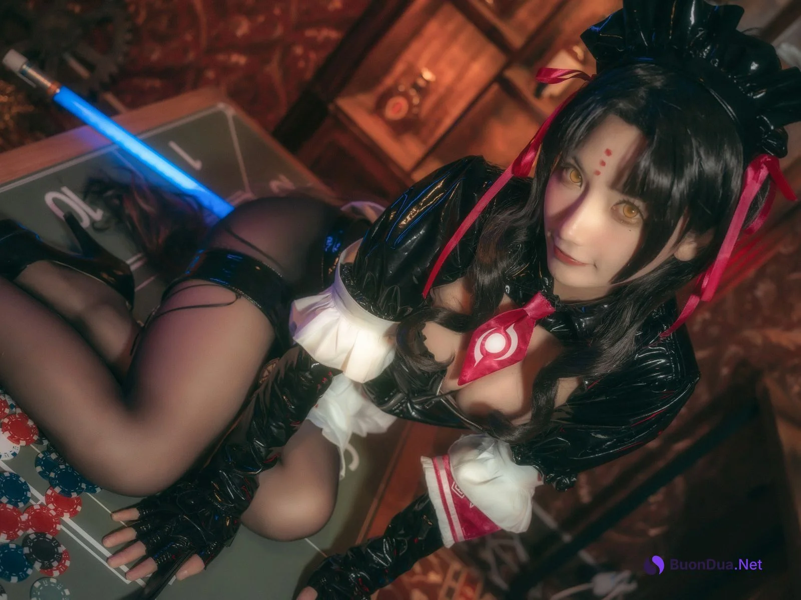 Cosplay 是三不是世w 杀生院女仆 - 사진 17