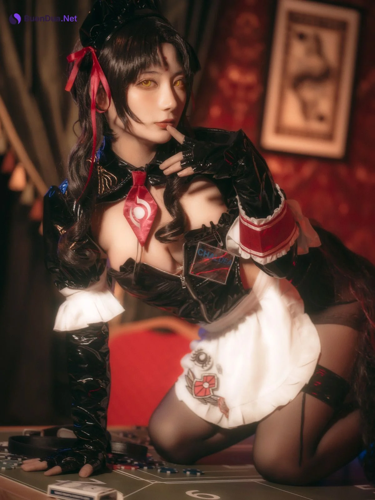 Cosplay 是三不是世w 杀生院女仆 - 사진 18