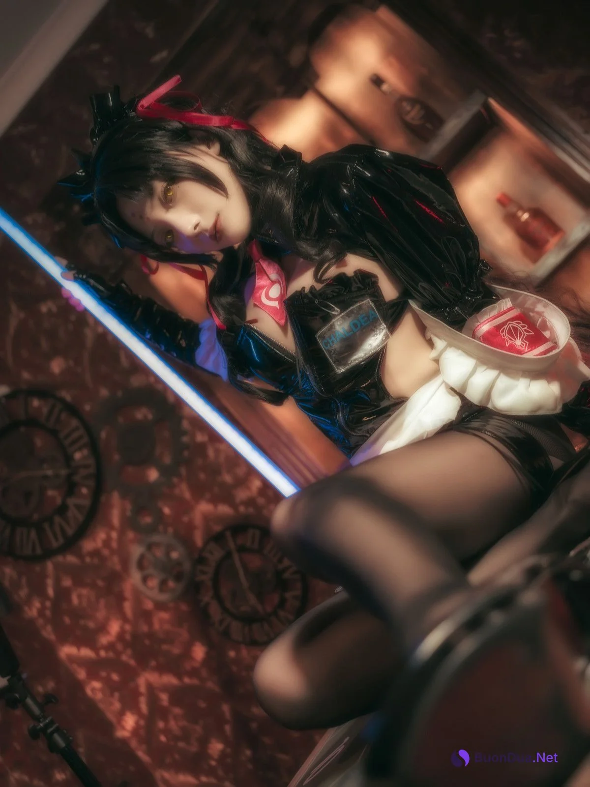 Cosplay 是三不是世w 杀生院女仆 - 사진 2