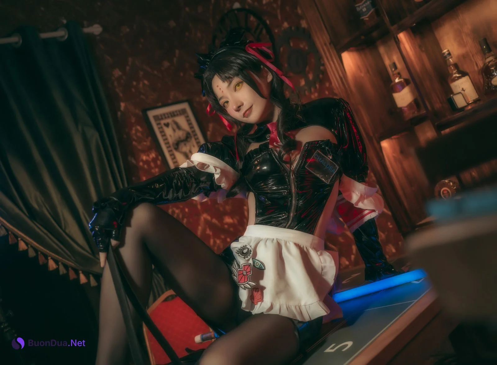 Cosplay 是三不是世w 杀生院女仆 - 사진 4