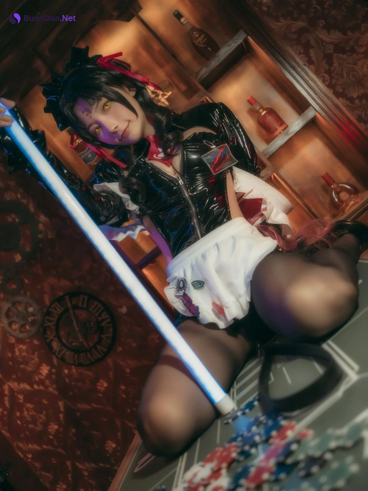 Cosplay 是三不是世w 杀生院女仆 - 사진 6