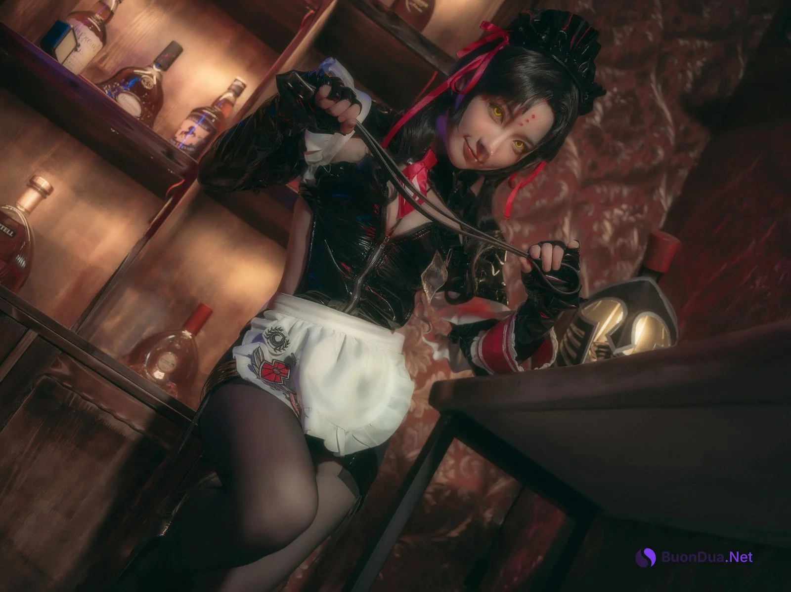 Cosplay 是三不是世w 杀生院女仆 - 사진 8