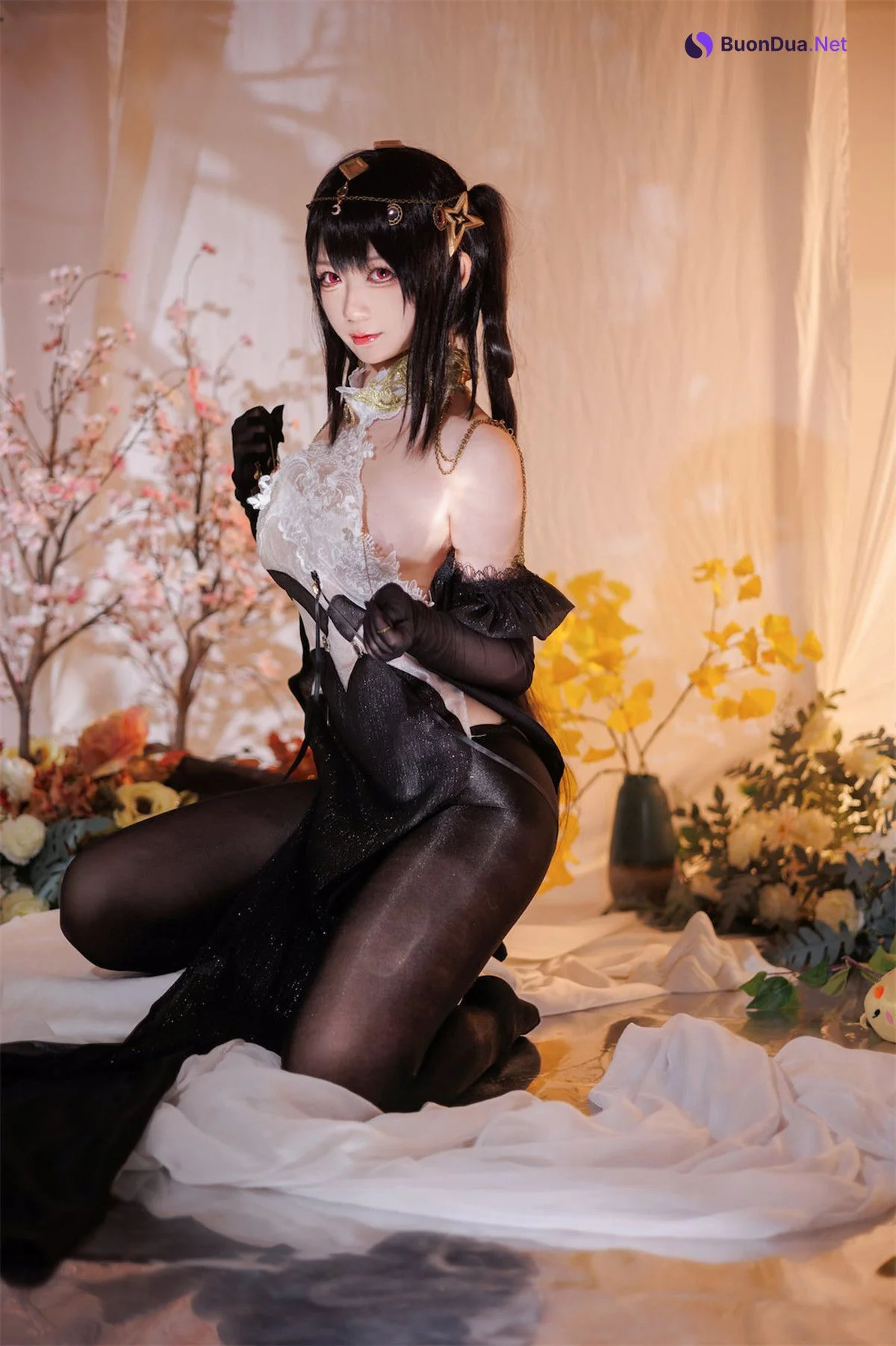 Cosplay 樱落酱w 碧蓝航线 镇海潋滟水色 - Photo 14